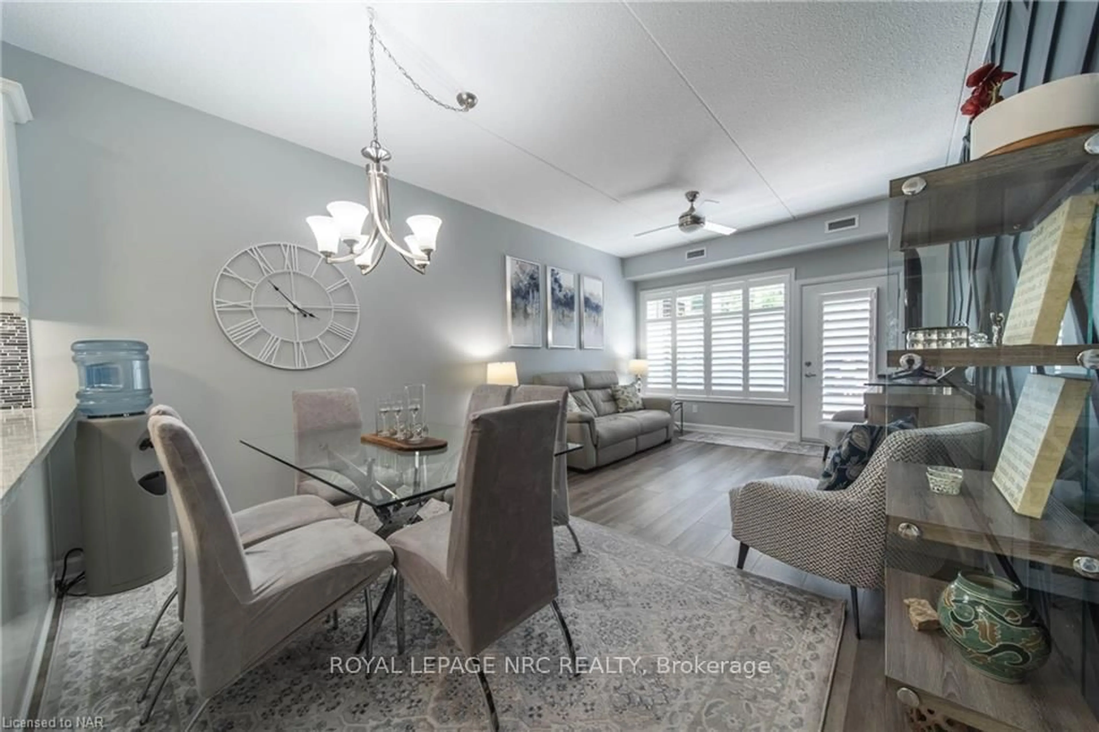 Living room with furniture, unknown for 4644 Pettit Ave #102, Niagara Falls Ontario L2E 6L4