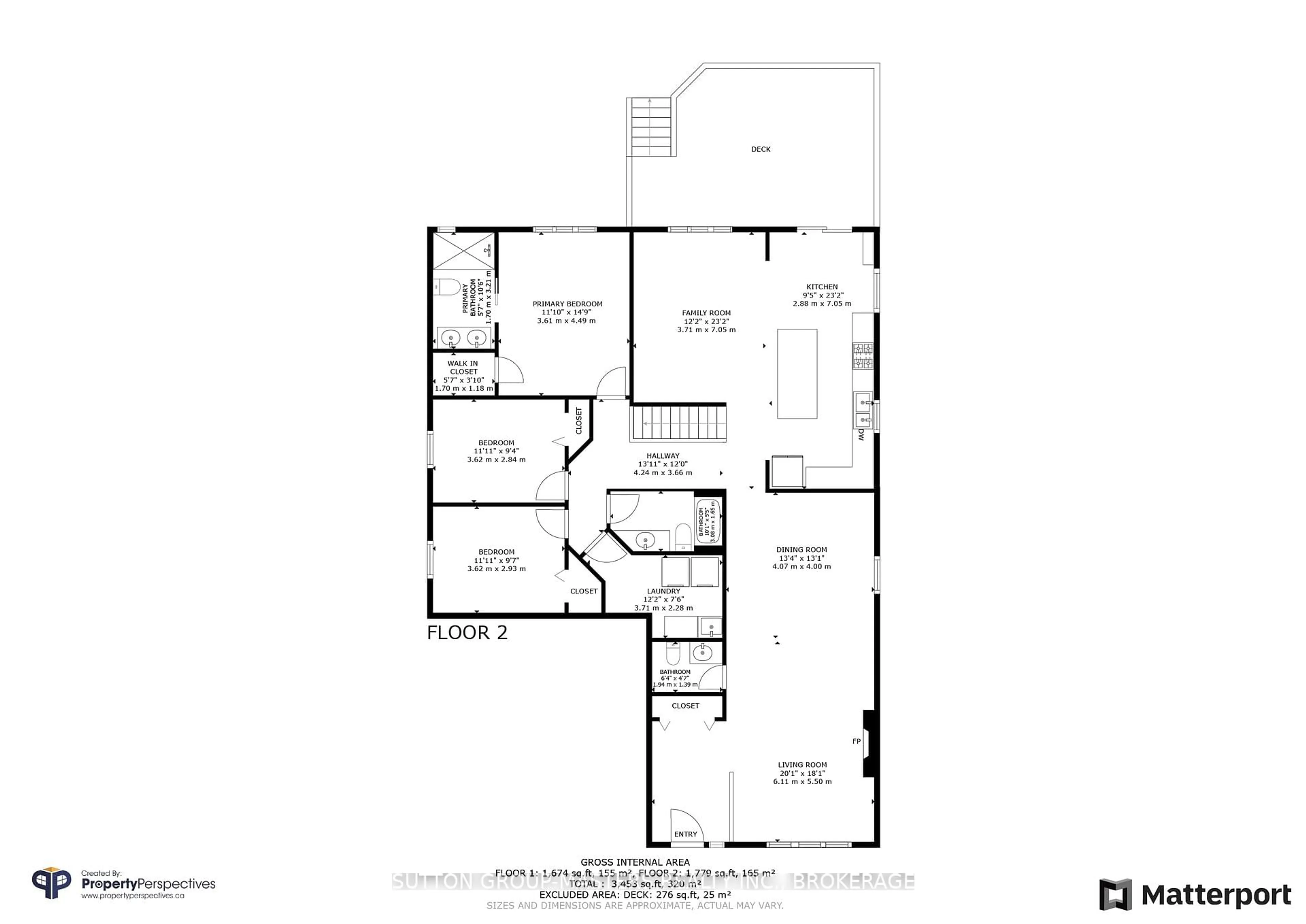 Floor plan for 151 Rose Abbey Dr, Kingston Ontario K7K 7L9