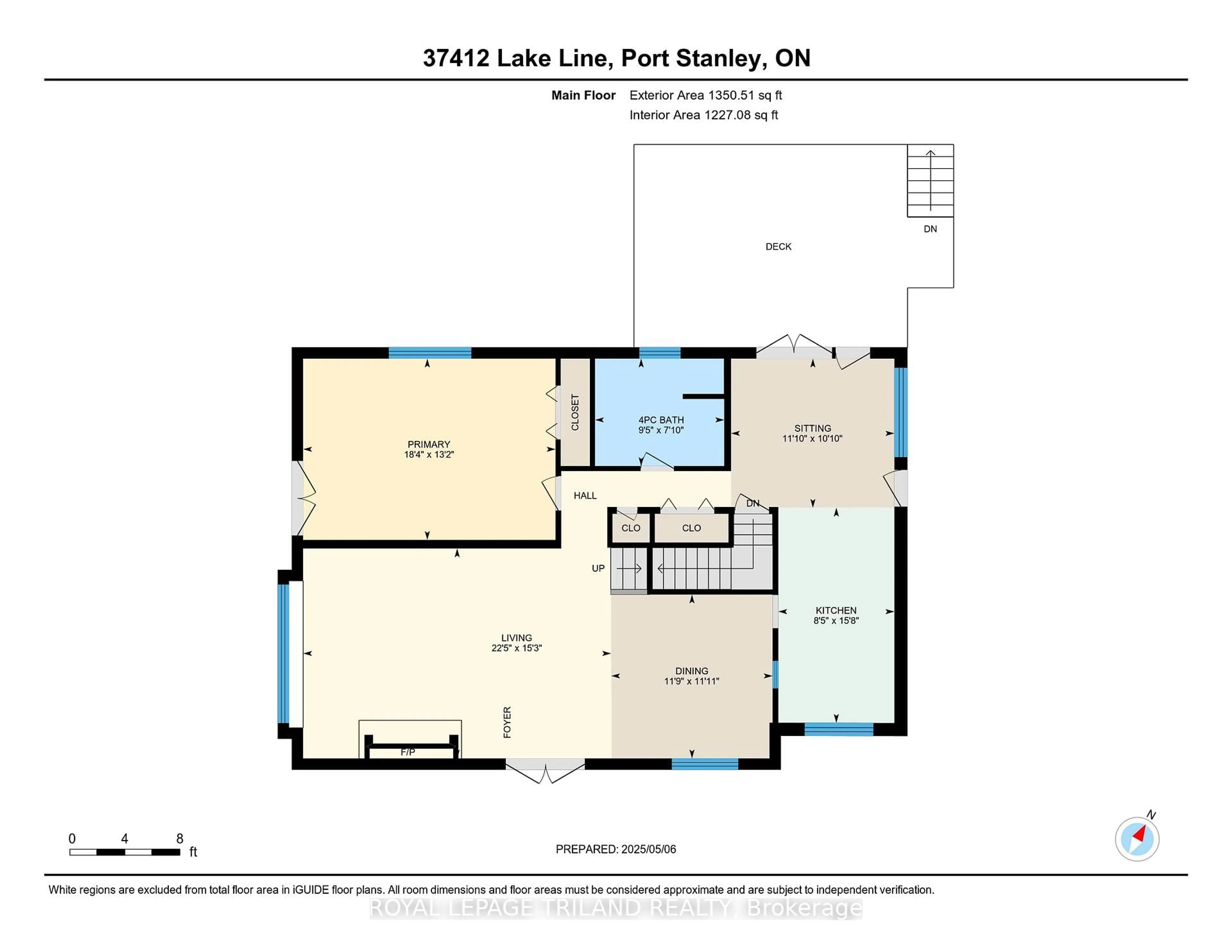Floor plan for 37412 Lake Line, Southwold Ontario N5L 1J1