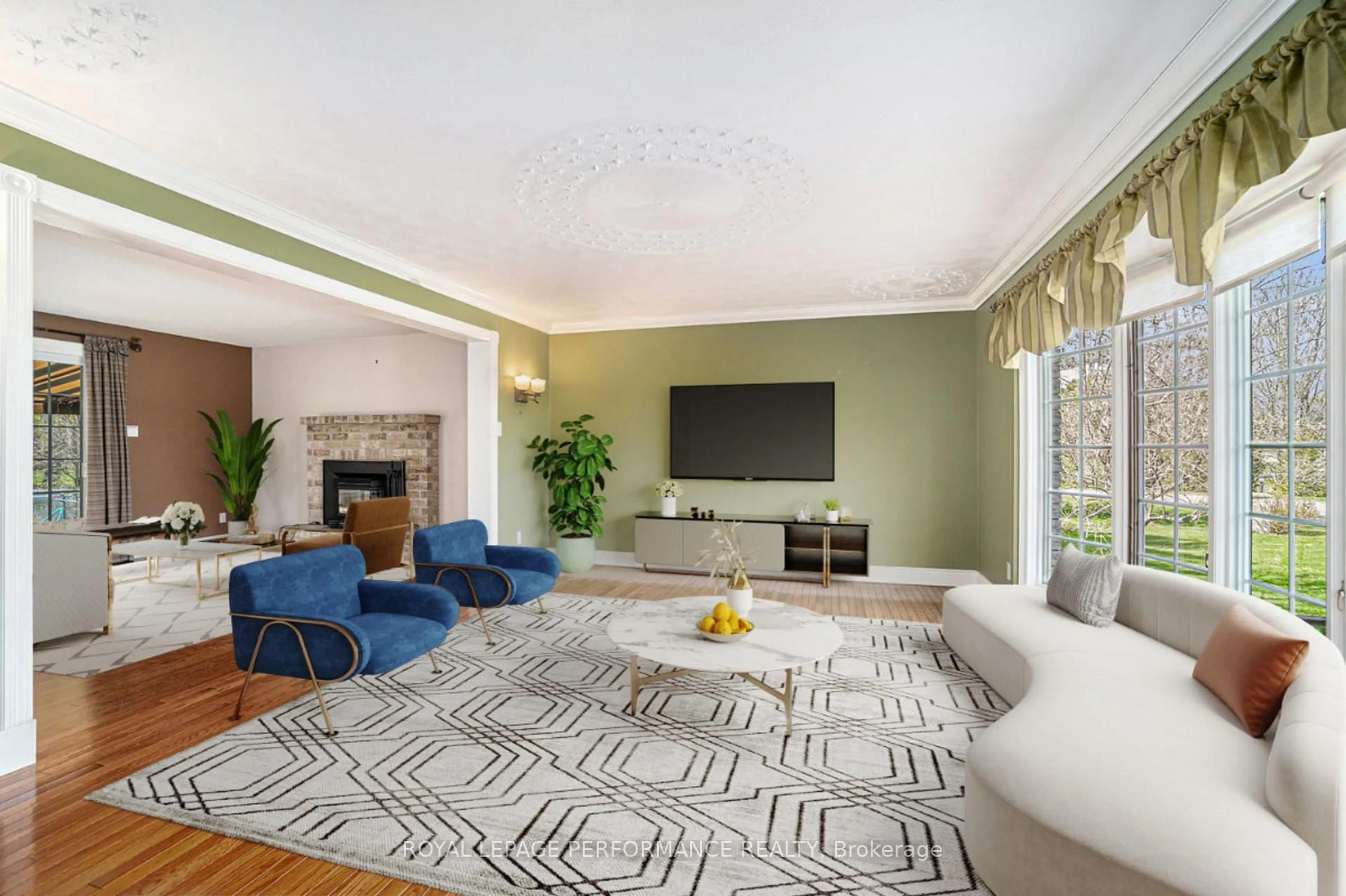 Living room with furniture, unknown for 1500 Kinsella Dr, Ottawa Ontario K4C 1A9