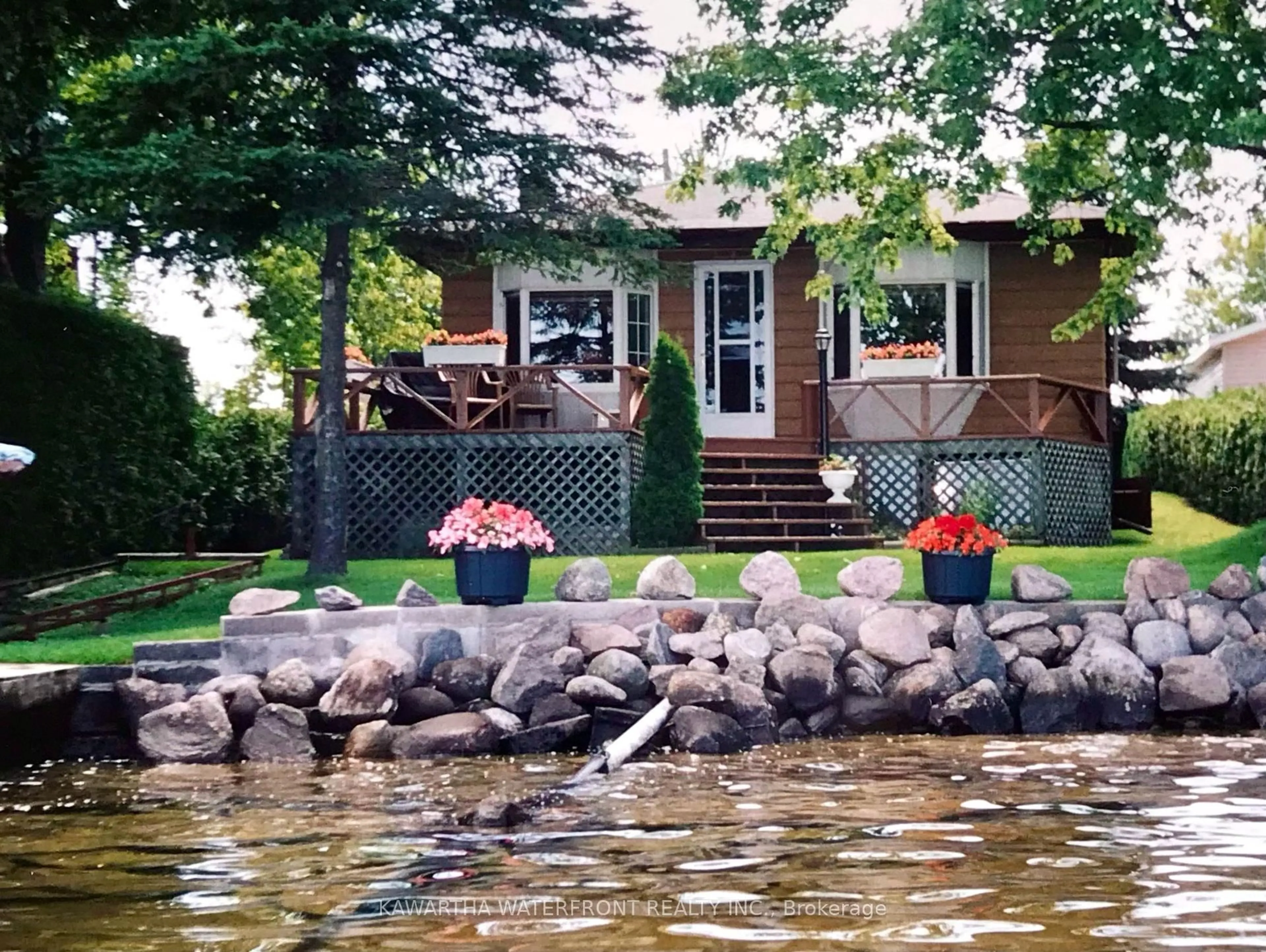 Patio, water/lake/river/ocean view for 6 Oriole Rd, Kawartha Lakes Ontario K0M 1N0