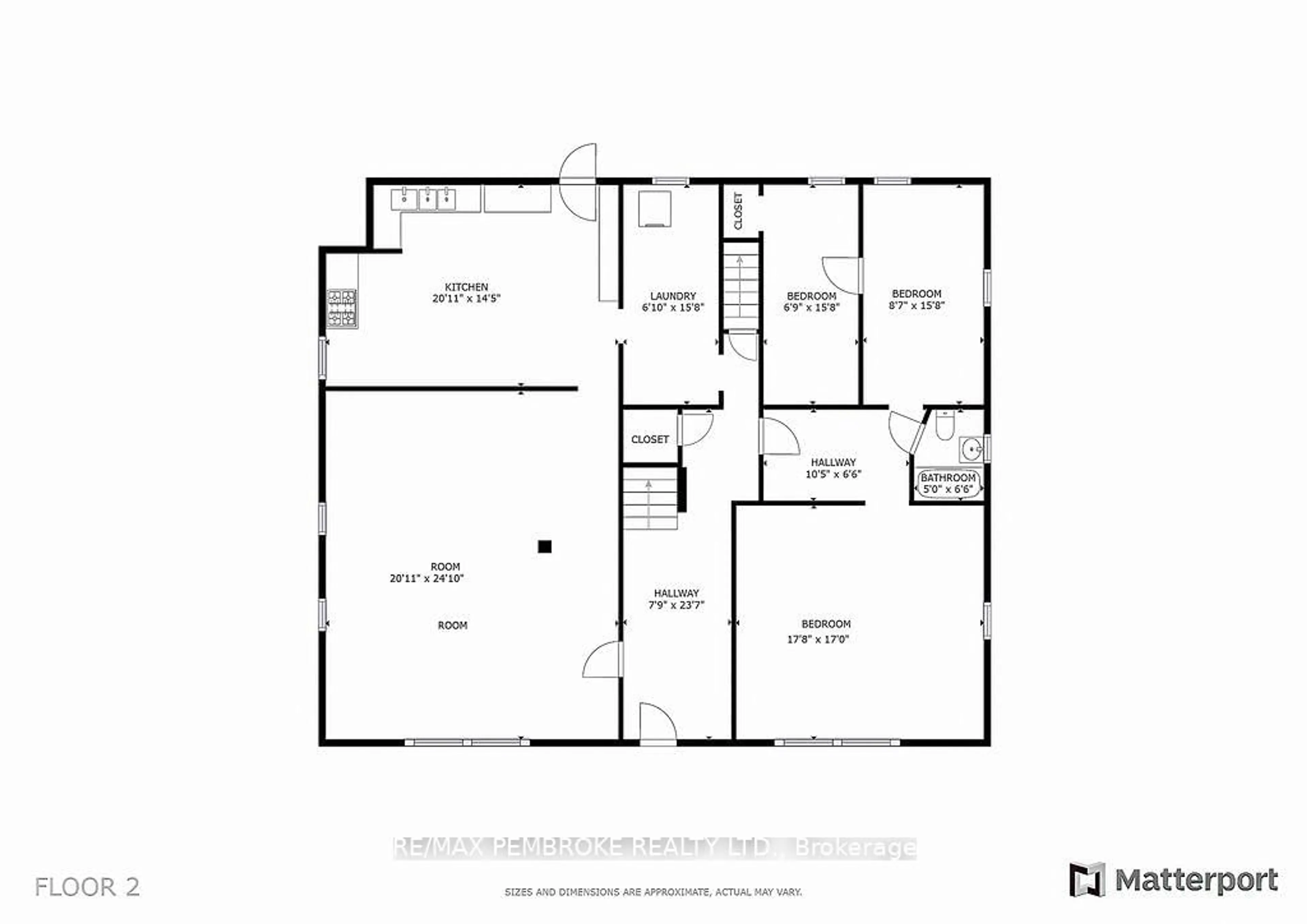 Floor plan for 40650 Highway 17 Highway, Stonecliffe Ontario K0J 2K0