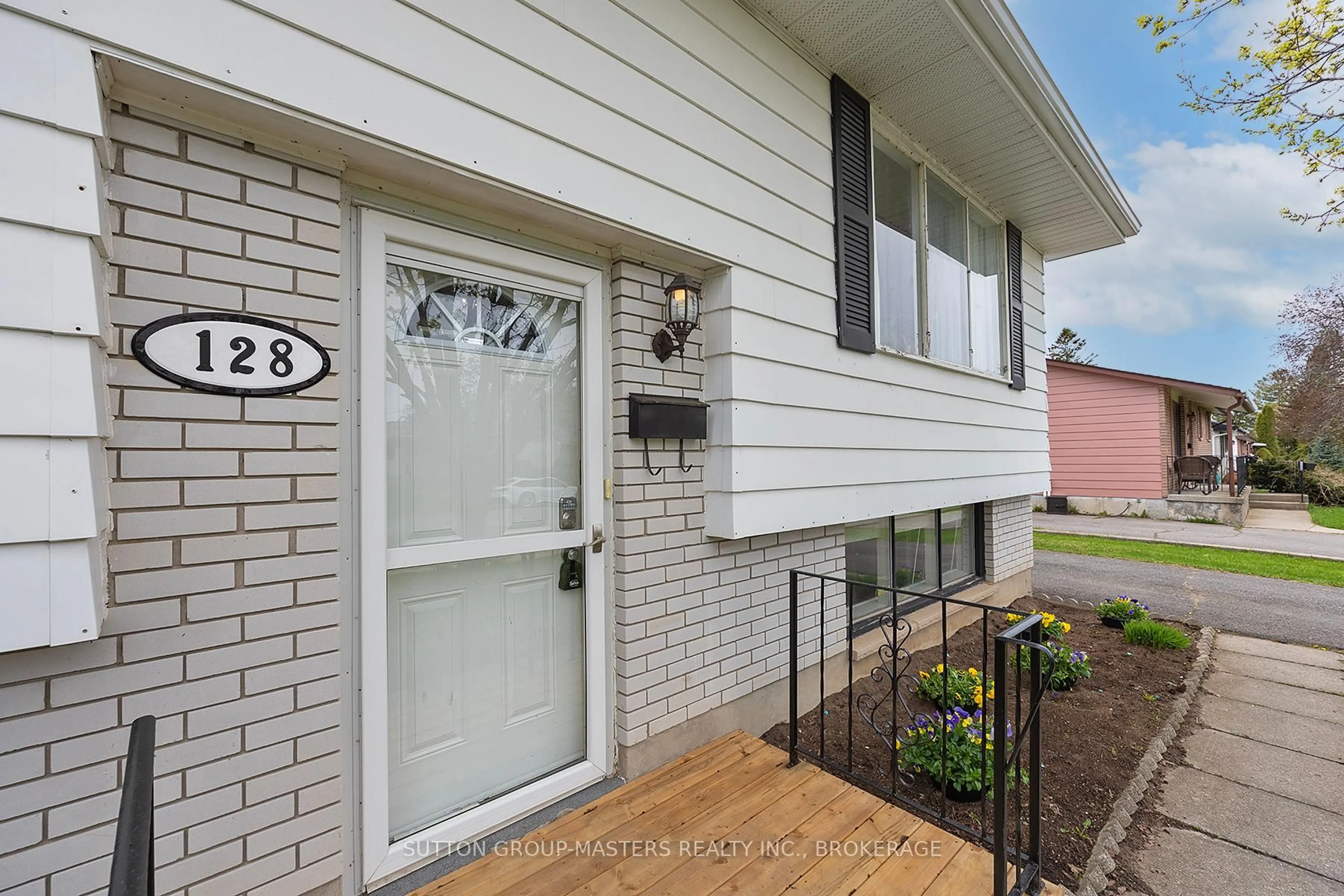 Home with brick exterior material, street for 128 Sherwood Ave, Loyalist Ontario K7N 1N8