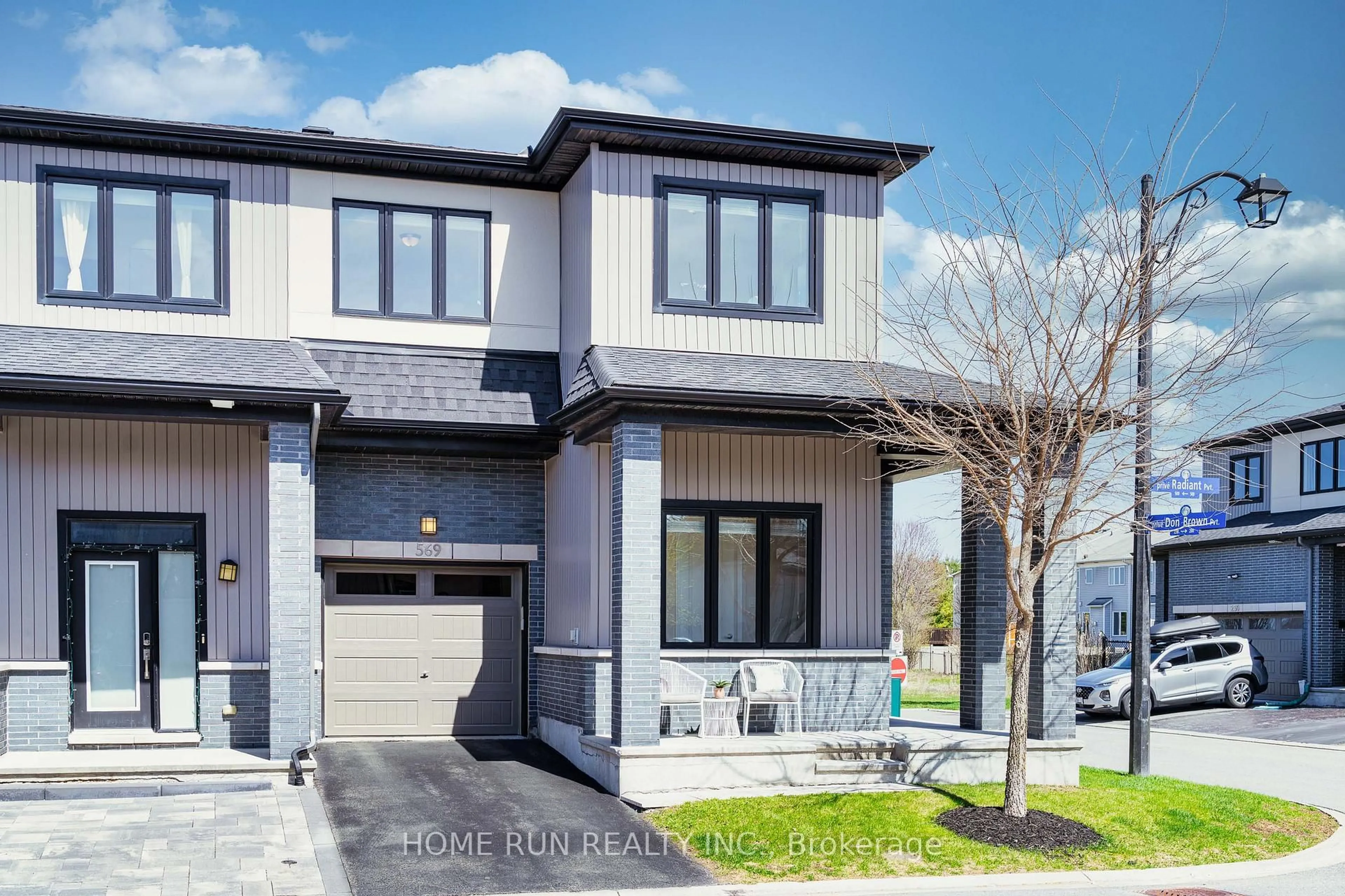Home with brick exterior material, street for 569 Radiant Private, Ottawa Ontario K2M 0M7