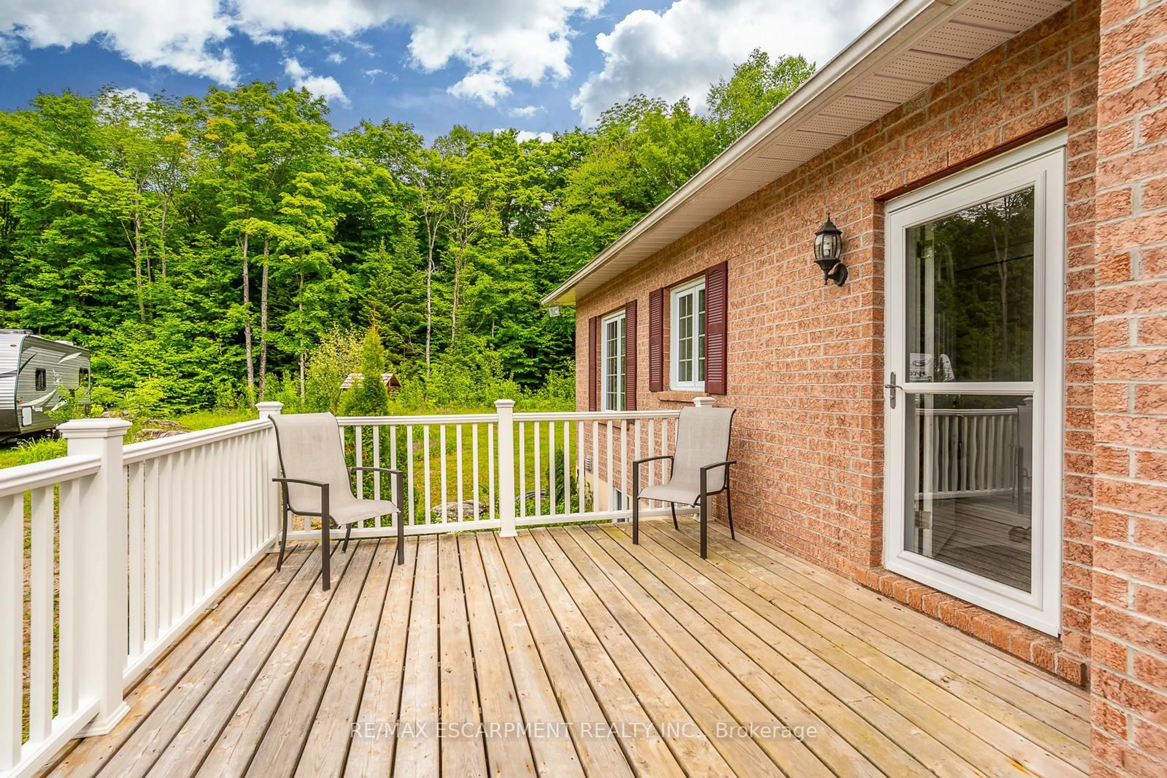 Patio, water/lake/river/ocean view for 17182 Highway 118 N/A, Highlands East Ontario K0M 1S0