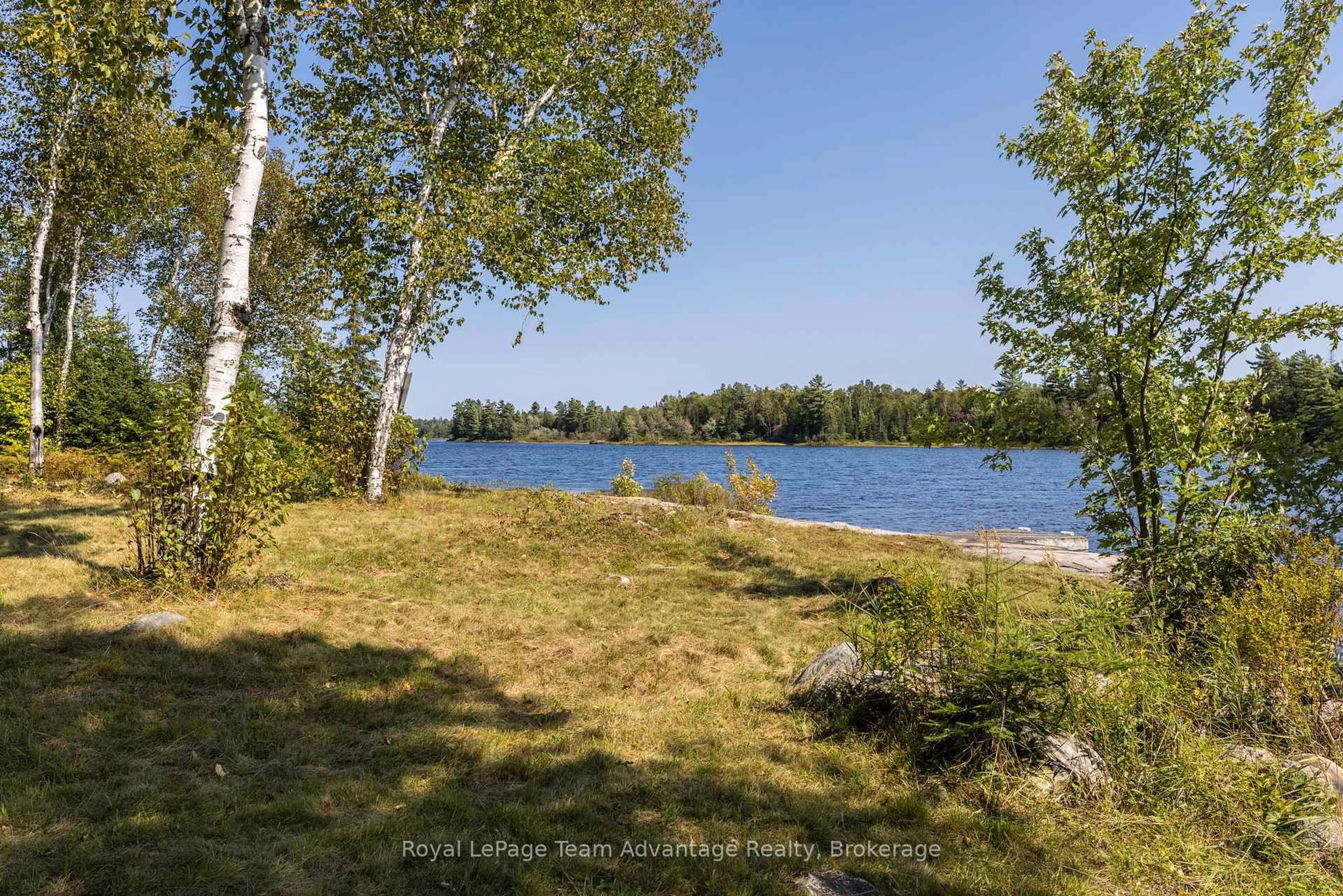 Patio, water/lake/river/ocean view for 46 Taylor Lake Rd, Whitestone Ontario P0A 1G0