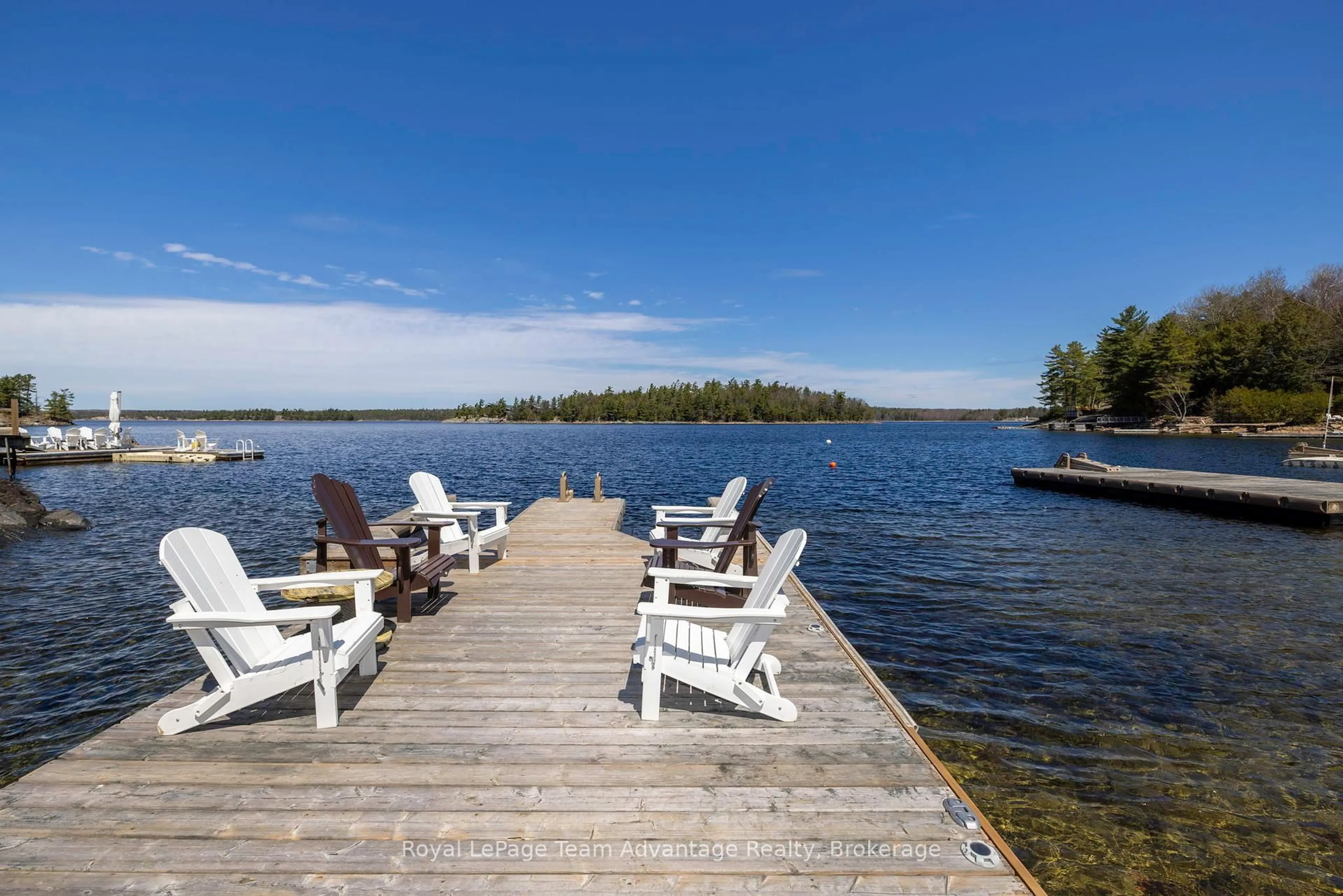 Patio, water/lake/river/ocean view for 758 Paradise Lane, Parry Sound Ontario P2A 2X4