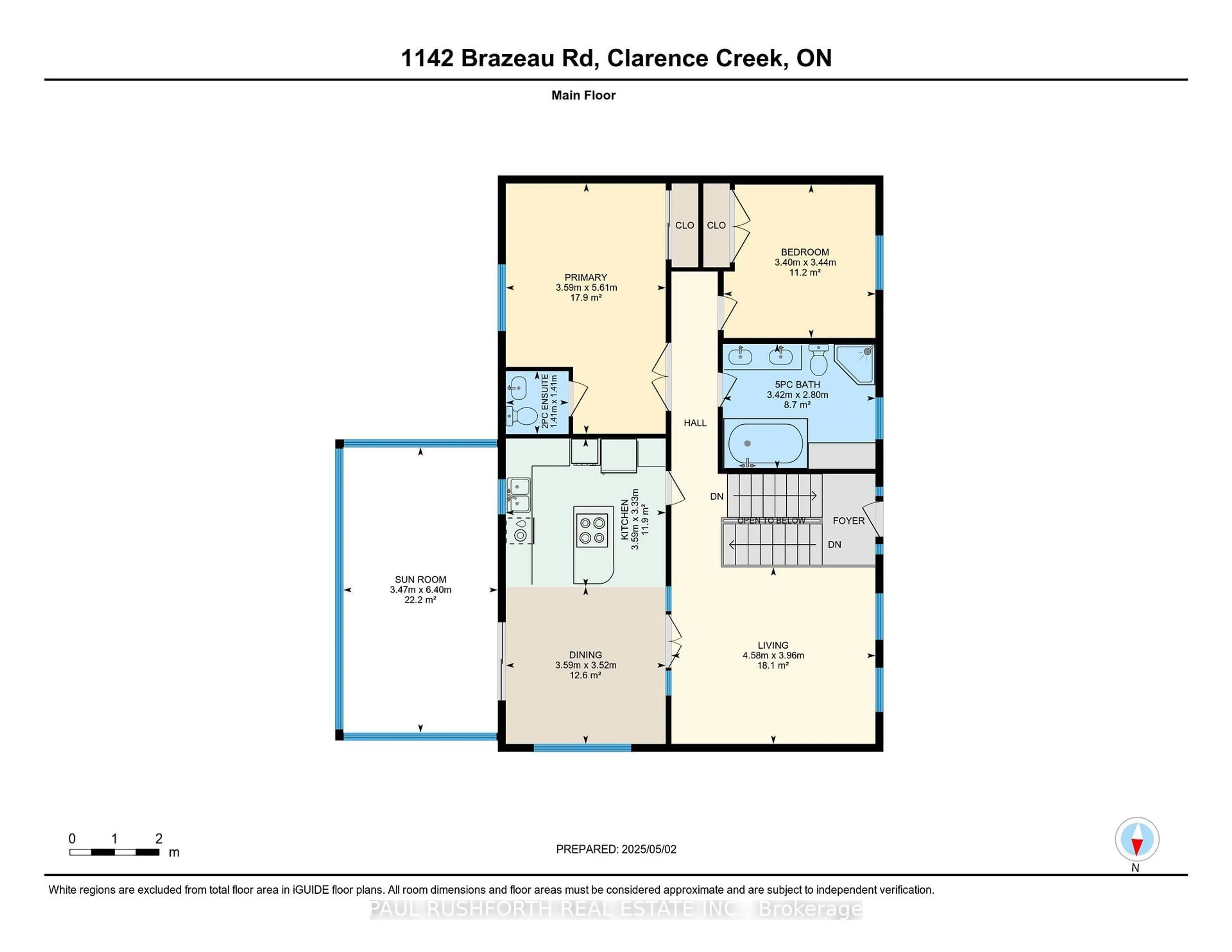 Floor plan for 1142 Brazeau Rd, Clarence-Rockland Ontario K0A 1N0