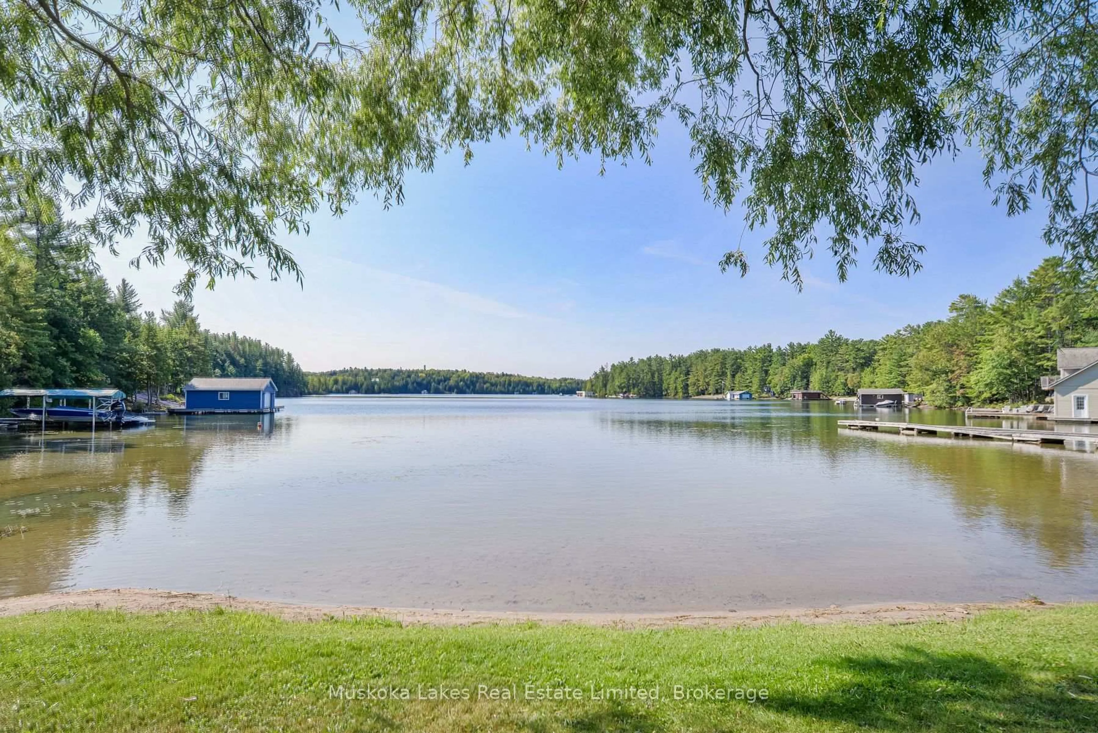 Patio, water/lake/river/ocean view for 93 Steeles Rd, Seguin Ontario P0C 1J0