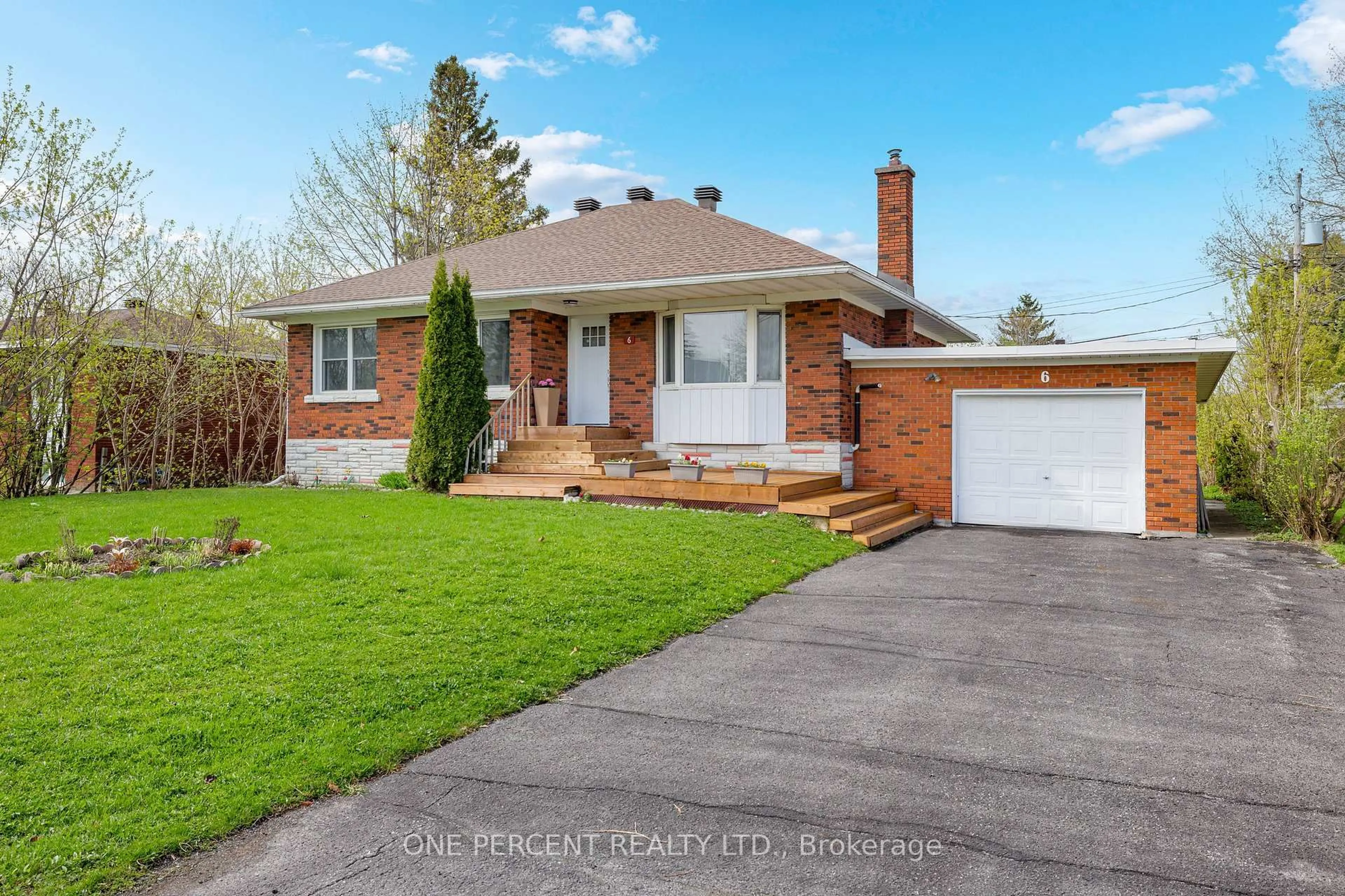 Home with brick exterior material, street for 6 Twin Terr, Ottawa Ontario K2E 5E4