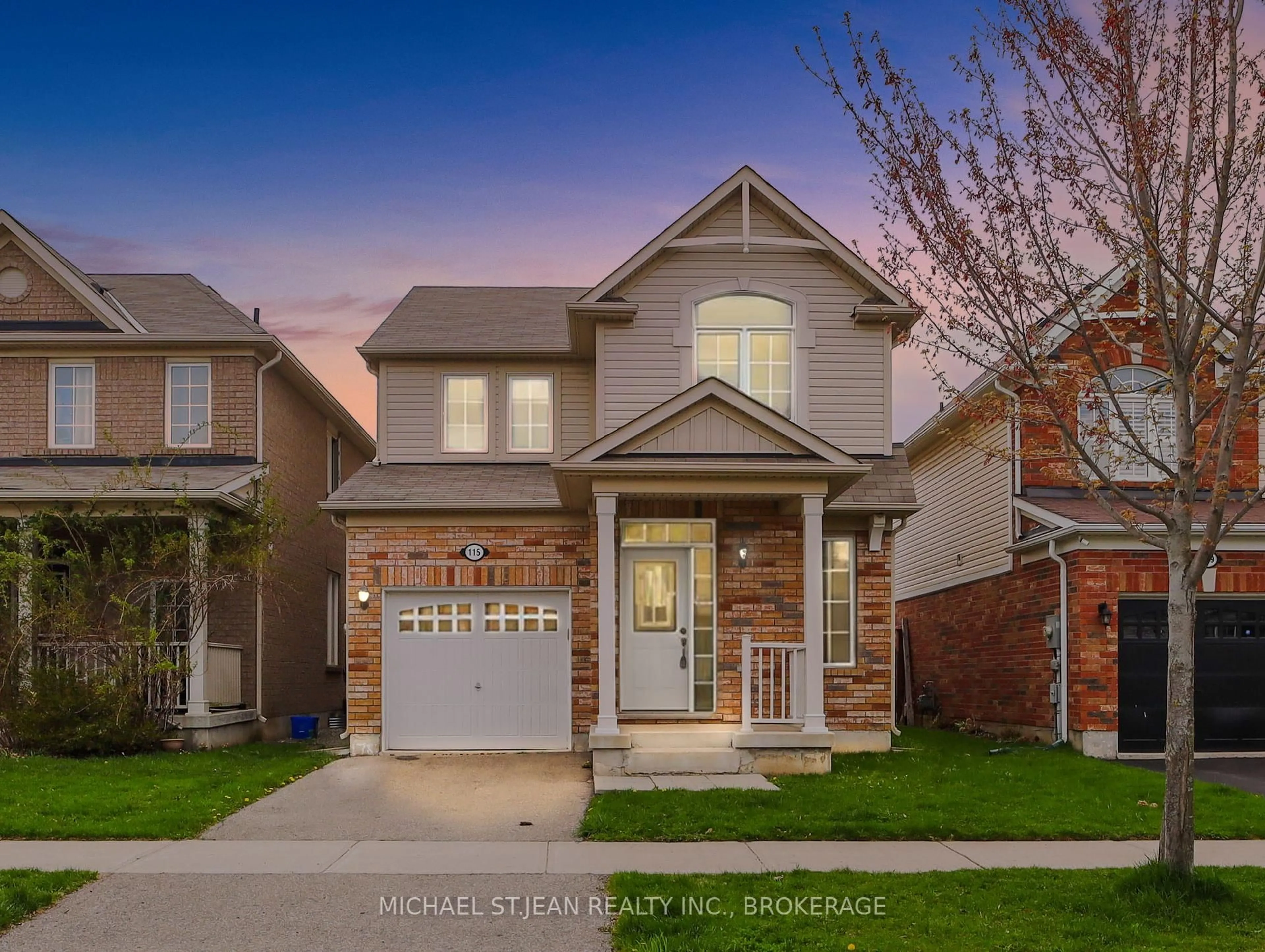 Home with brick exterior material, street for 115 Emick Dr, Hamilton Ontario L9K 0C9