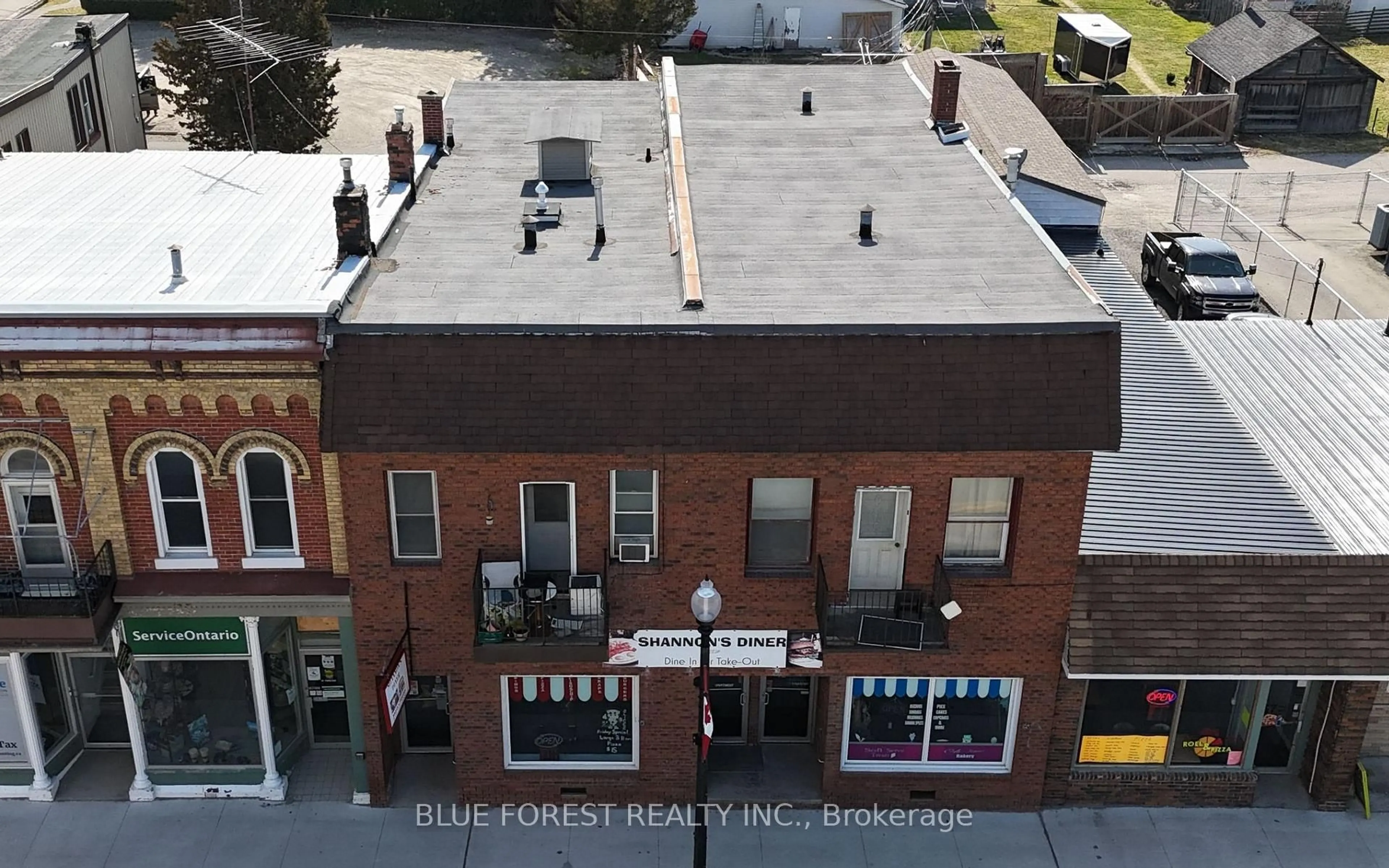 A pic from outside/outdoor area/front of a property/back of a property/a pic from drone, building for 222 Furnival Rd, West Elgin Ontario N0L 2C0