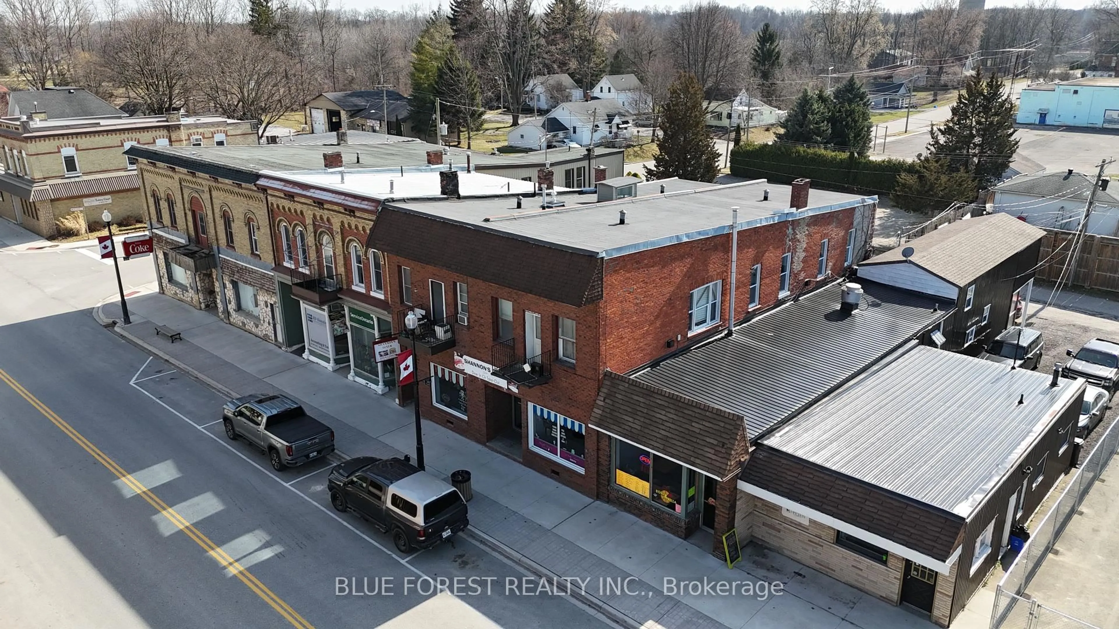 A pic from outside/outdoor area/front of a property/back of a property/a pic from drone, street for 222 Furnival Rd, West Elgin Ontario N0L 2C0