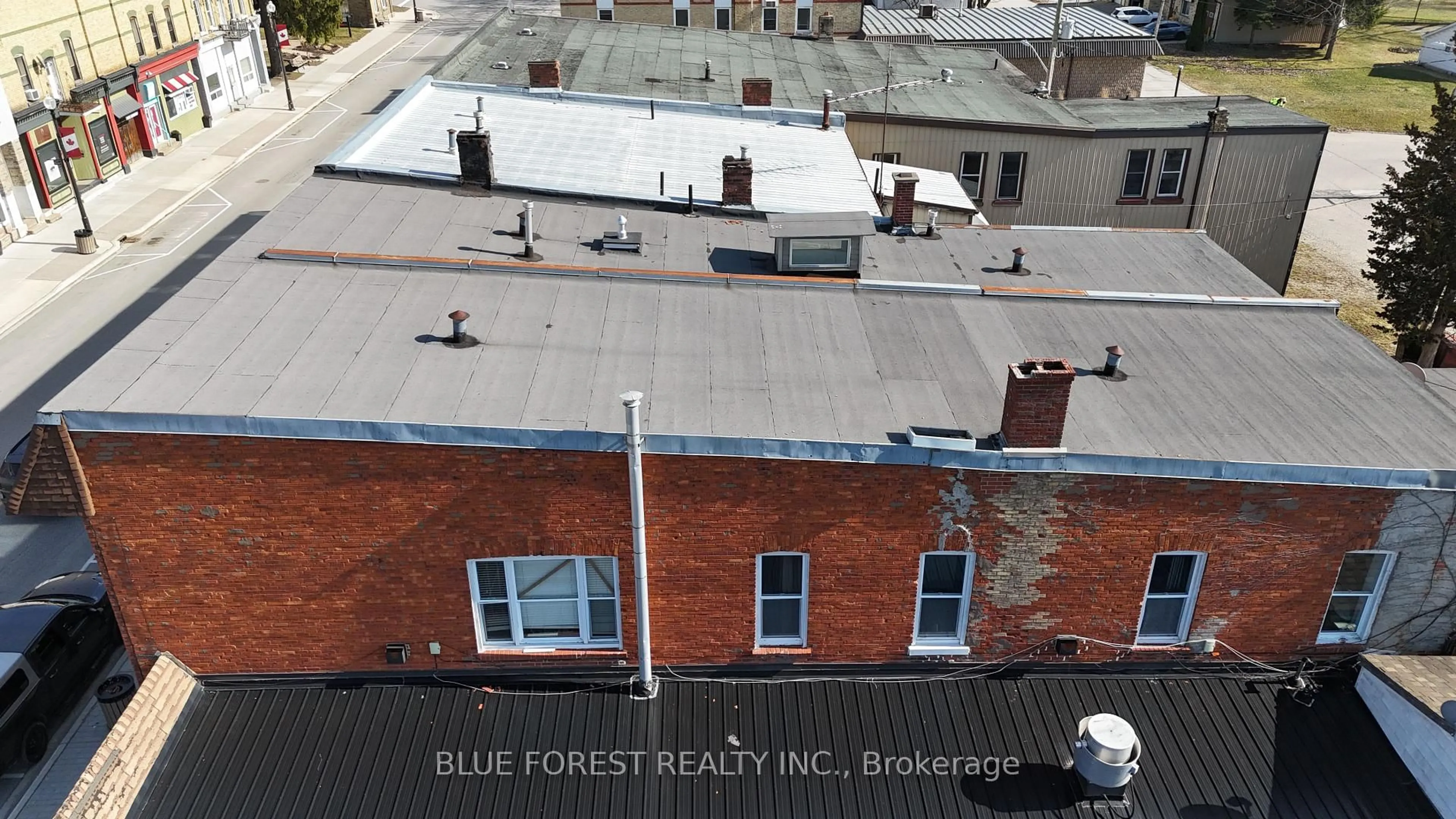 A pic from outside/outdoor area/front of a property/back of a property/a pic from drone, city buildings view from balcony for 222 Furnival Rd, West Elgin Ontario N0L 2C0