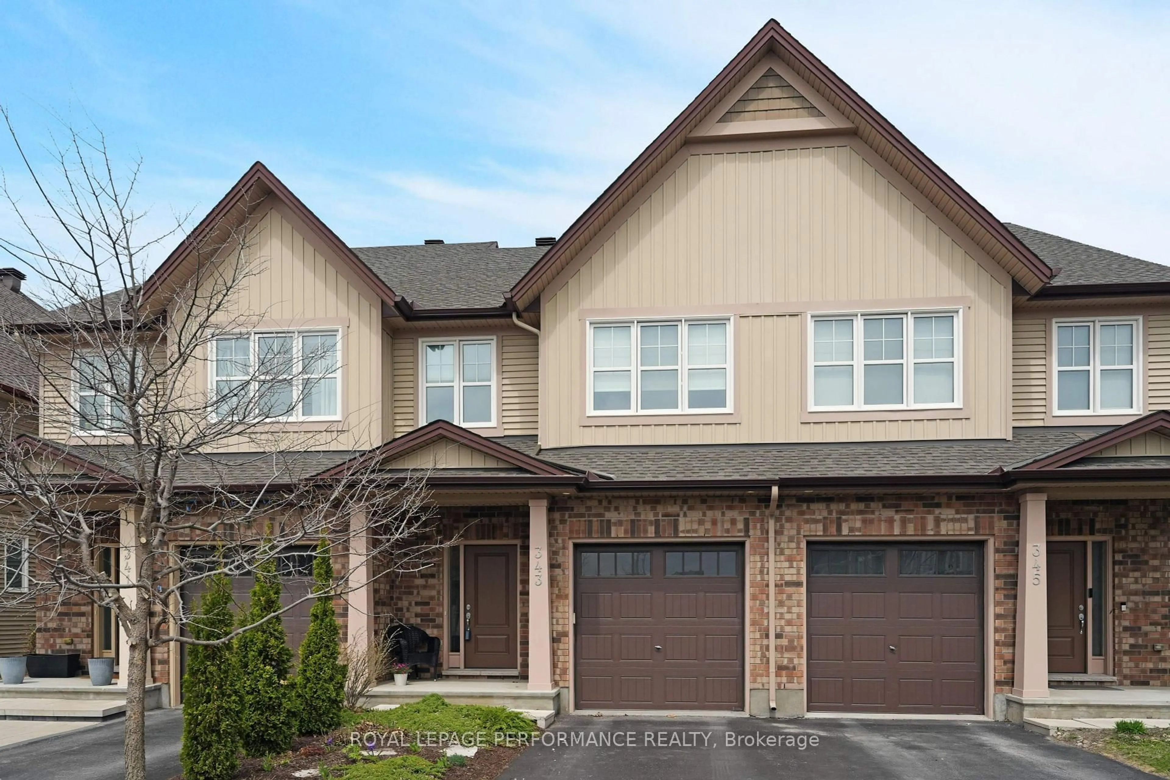 Home with brick exterior material, street for 343 Alasken Dr, Ottawa Ontario K1T 0A5