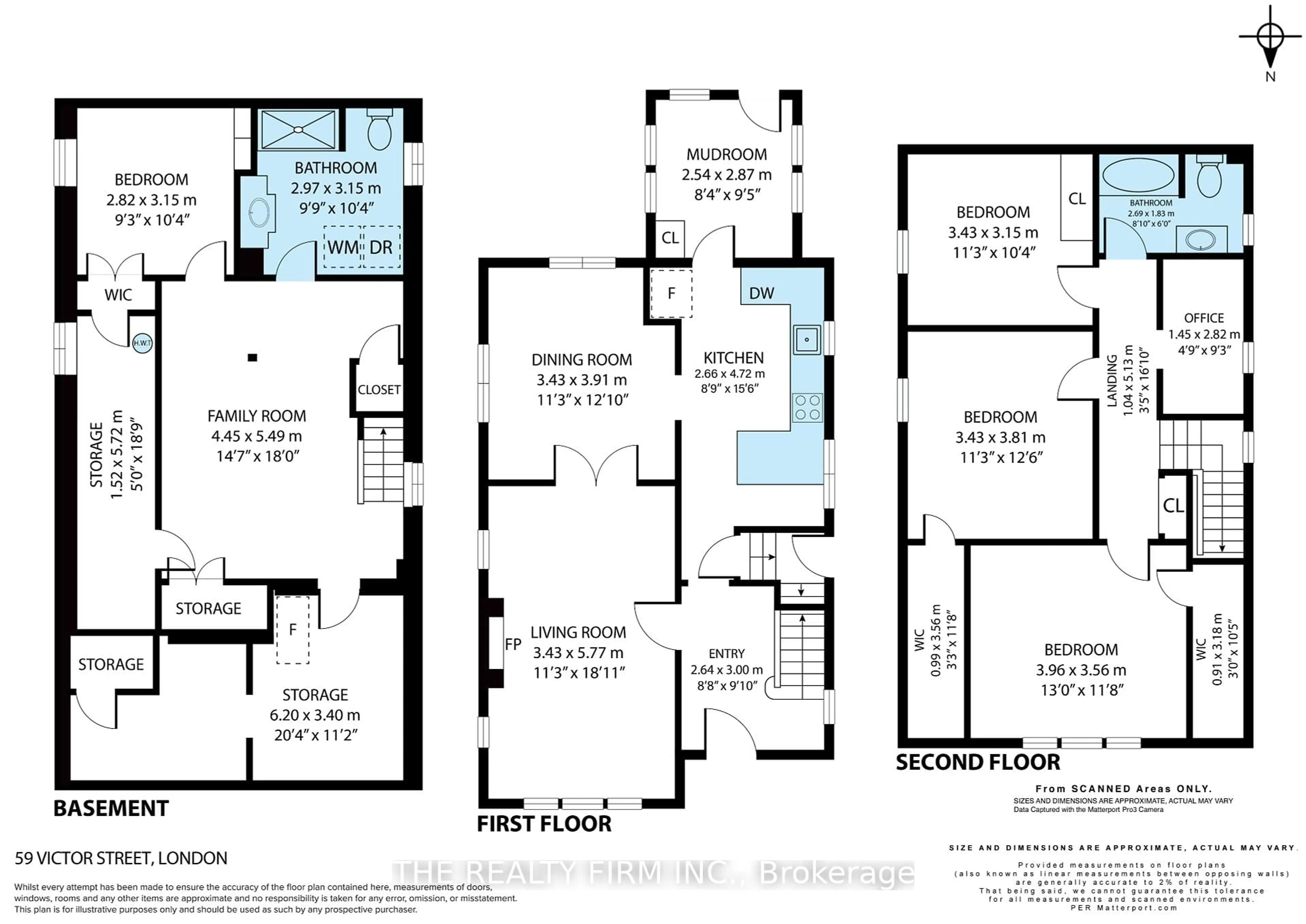 Floor plan for 59 Victor St, London South Ontario N6C 1B9