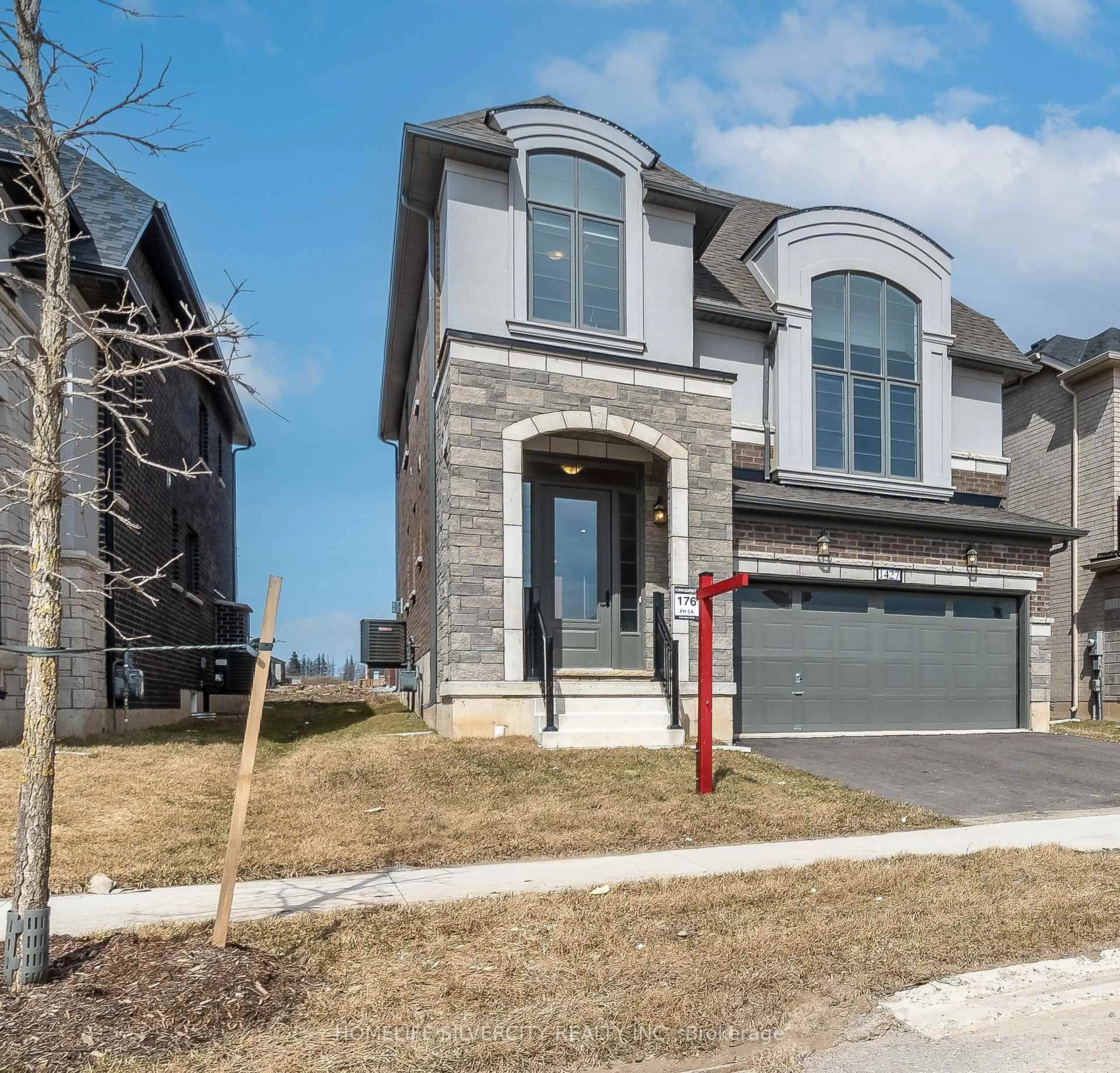 Home with brick exterior material, street for 1427 Upper Thames Dr, Woodstock Ontario N4T 0H2