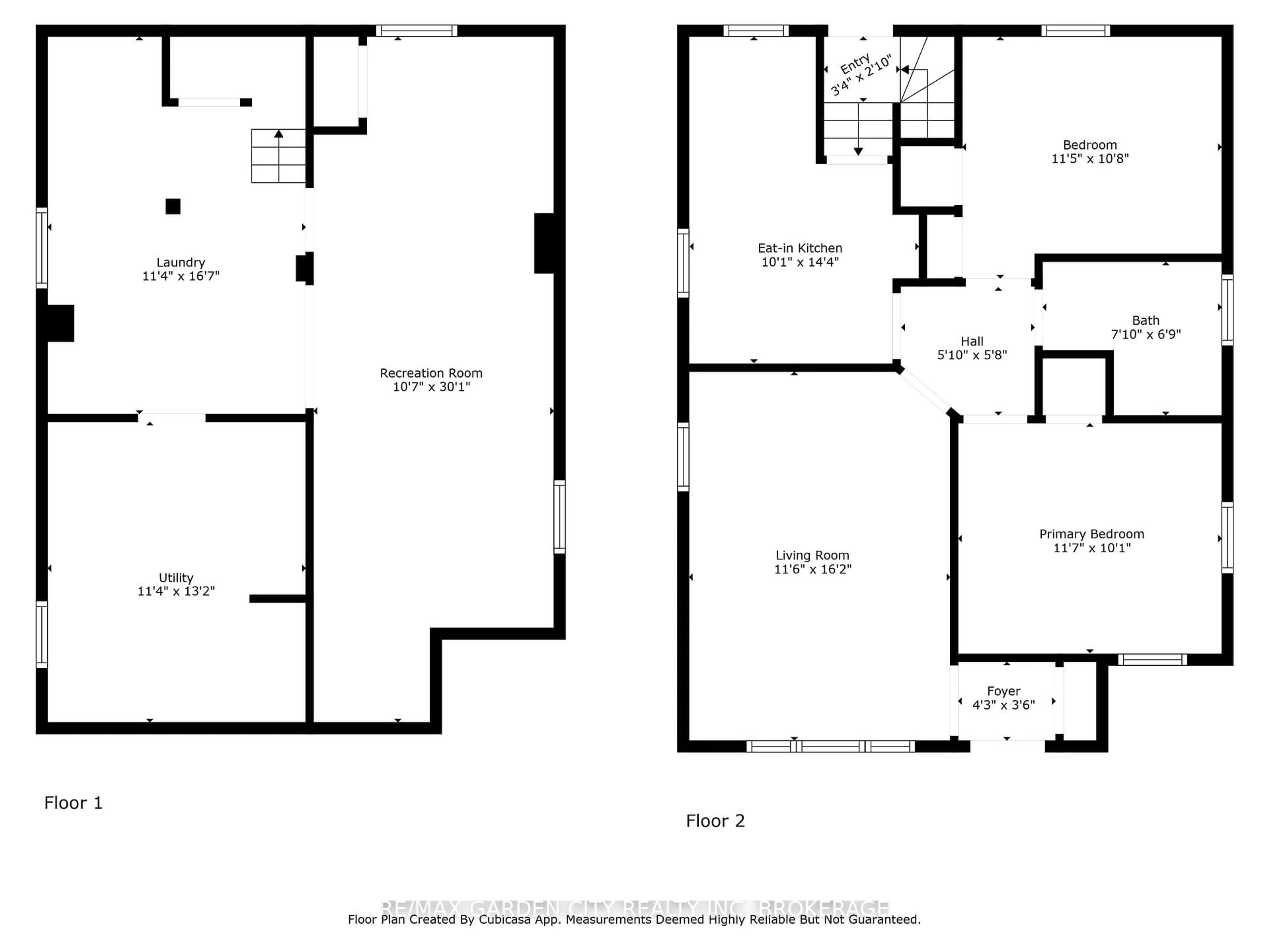 Floor plan for 5209 Ontario Ave, Niagara Falls Ontario L2E 3R7