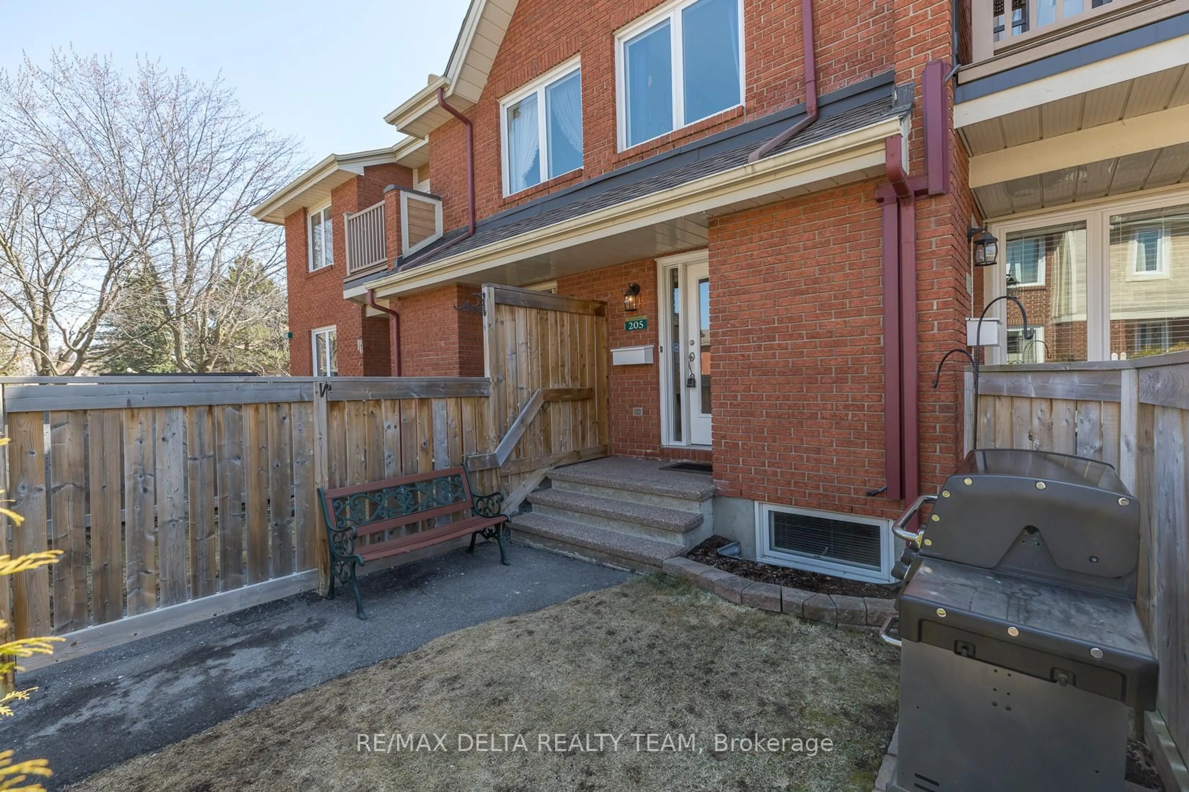 Home with brick exterior material, street for 520 Canteval Terr #205, Ottawa Ontario K4A 2C9