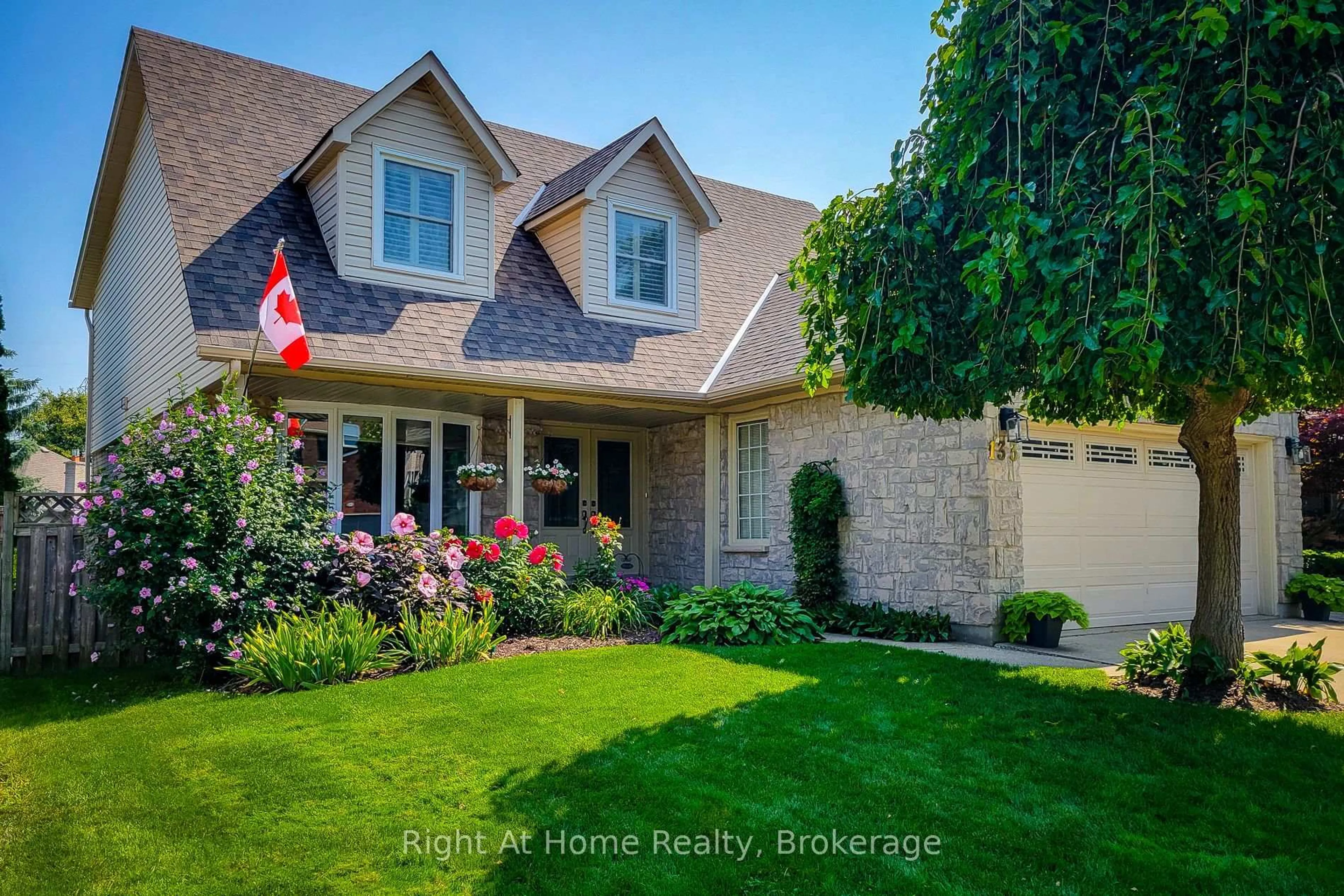 Home with brick exterior material, street for 133 Lavender Dr, Hamilton Ontario L9K 1B6