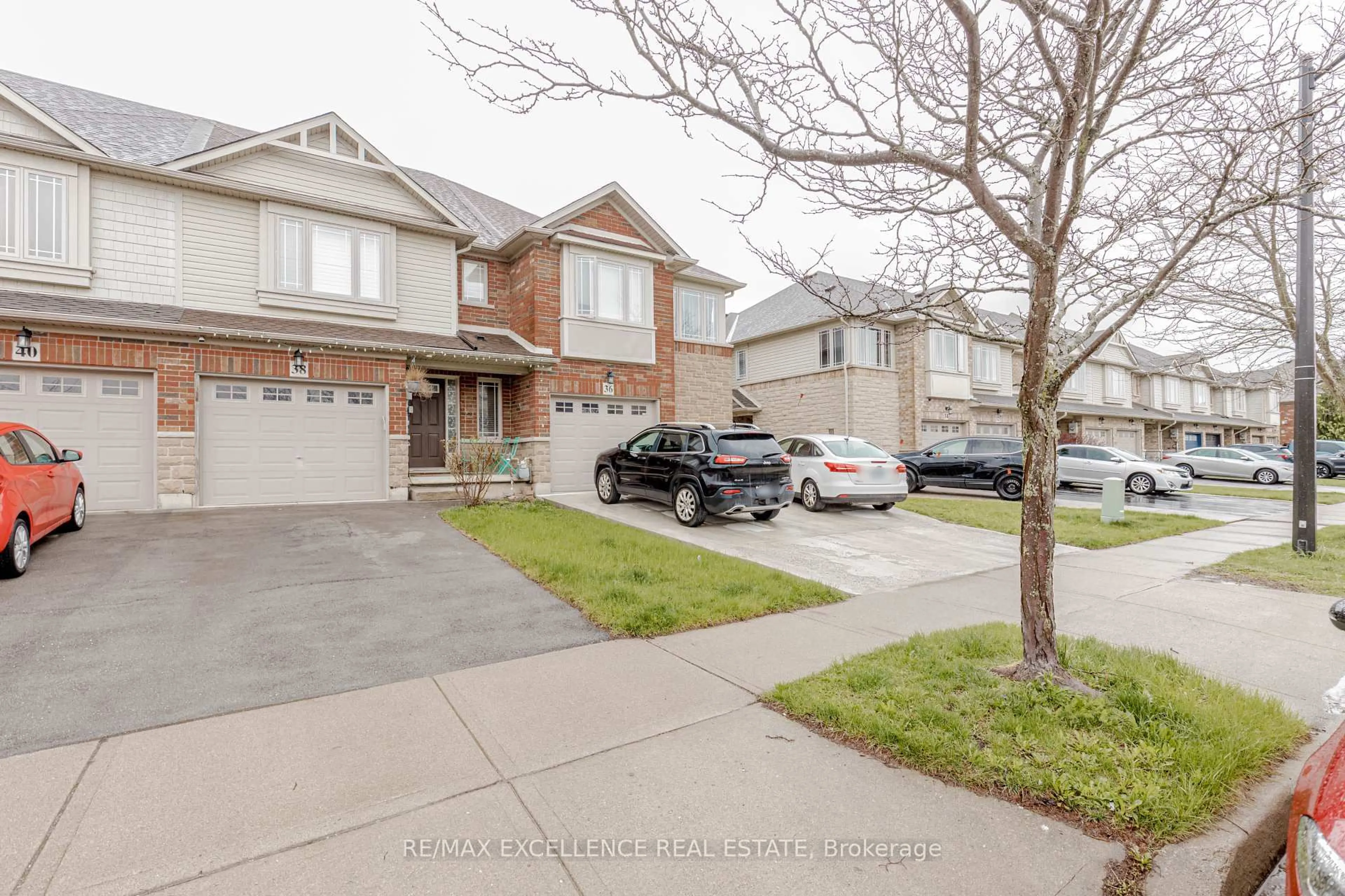 A pic from outside/outdoor area/front of a property/back of a property/a pic from drone, street for 38 Magnificent Way, Hamilton Ontario L0R 1C0