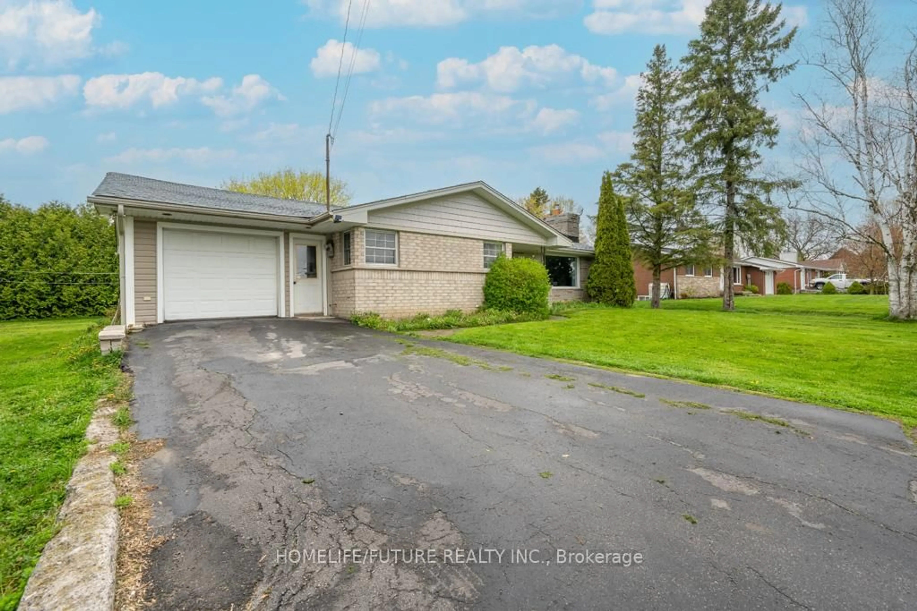A pic from outside/outdoor area/front of a property/back of a property/a pic from drone, street for 4045 Hwy 35 N/A, Kawartha Lakes Ontario K0M 1G0