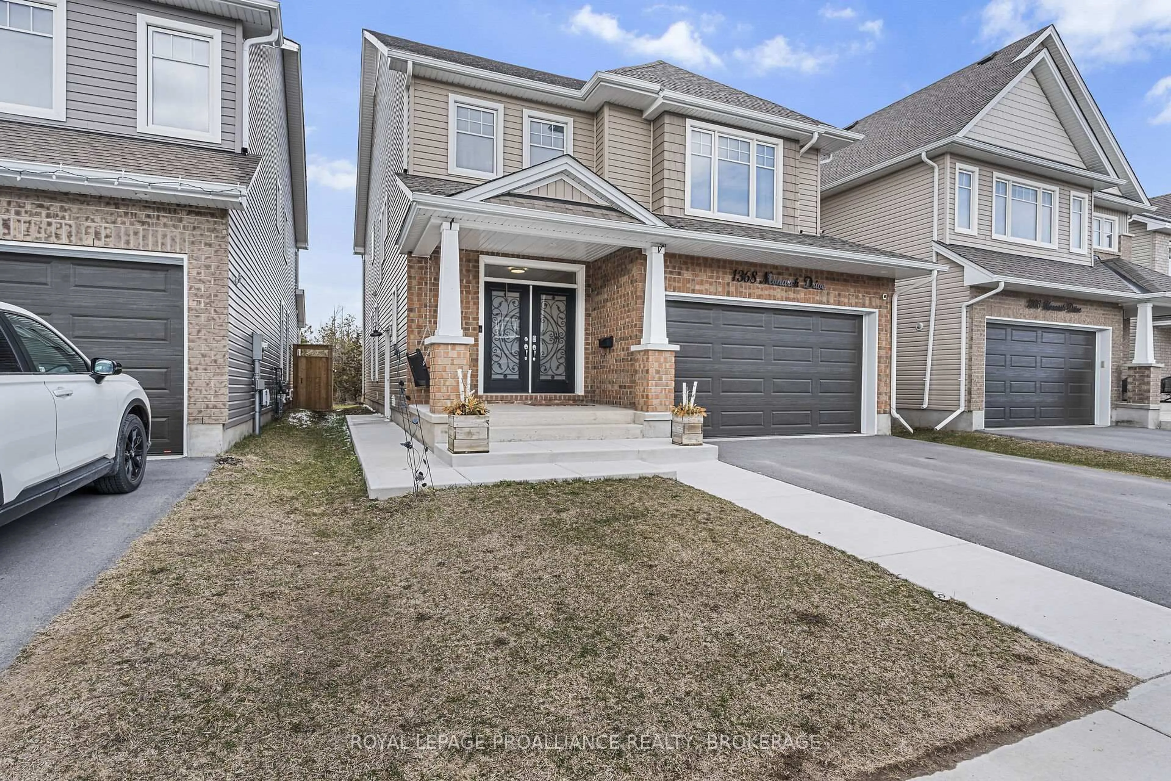 Home with brick exterior material, street for 1368 MONARCH Dr, Kingston Ontario K7P 0S2