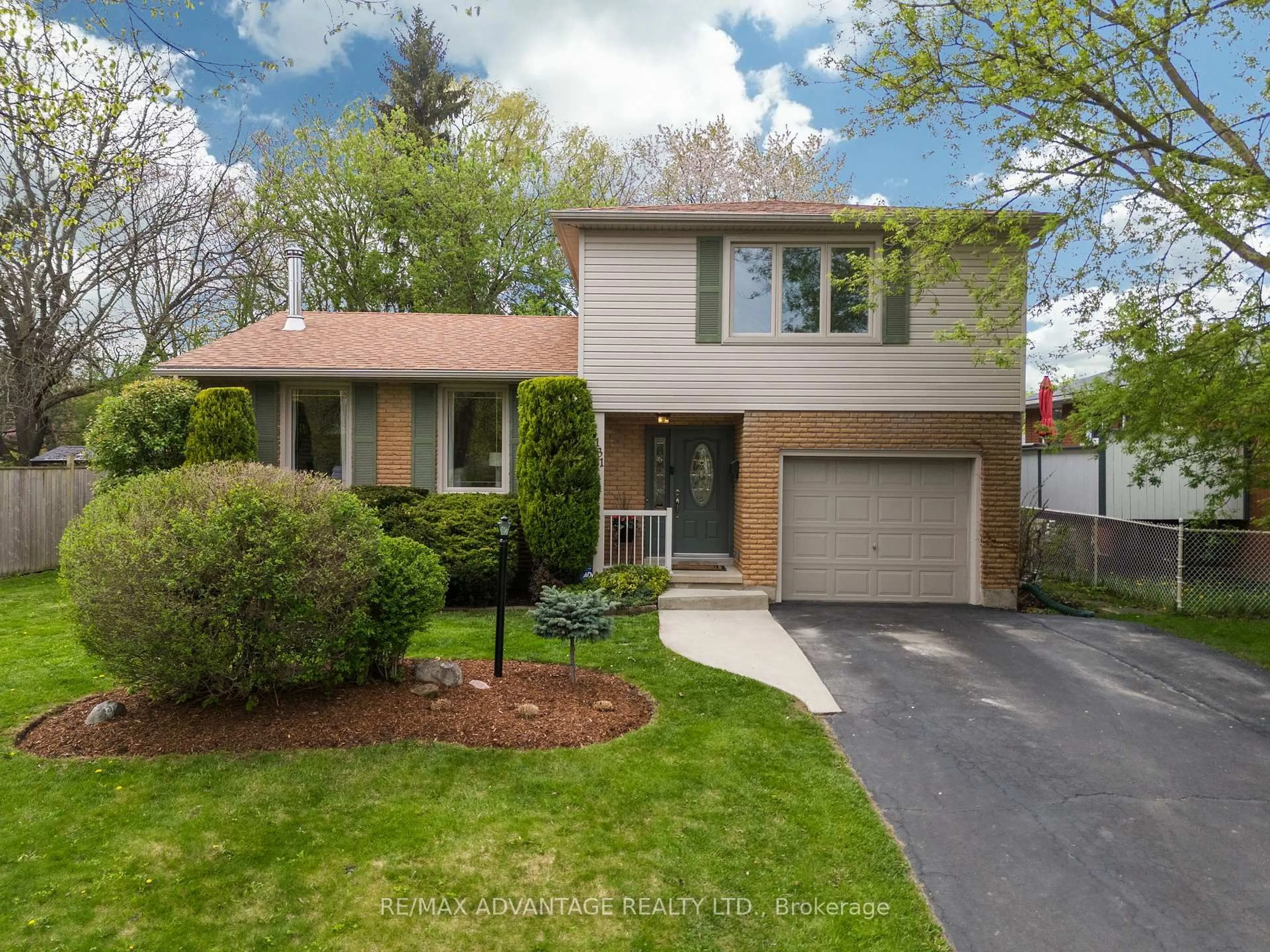 Home with brick exterior material, street for 131 Scotchpine Cres, London North Ontario N6G 2E1