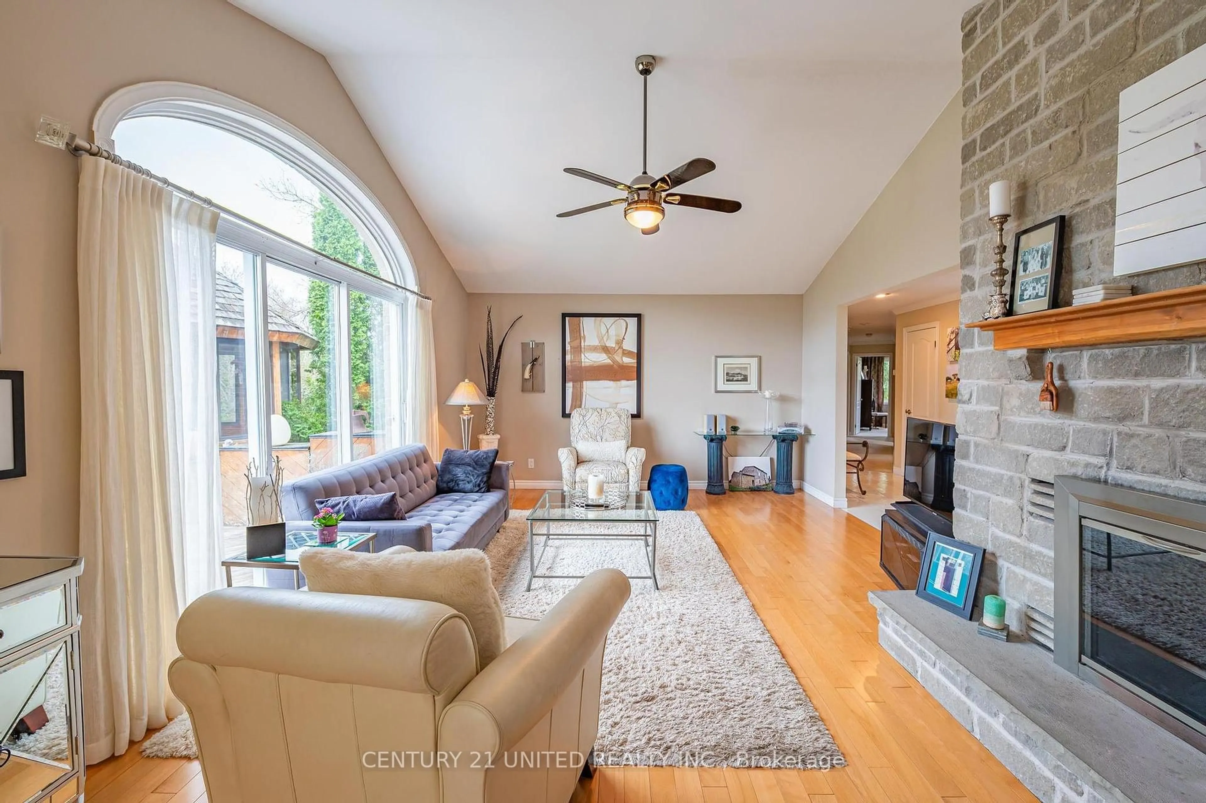 Living room with furniture, ceramic/tile floor for 29 Elliott Dr, Selwyn Ontario K9J 6X4