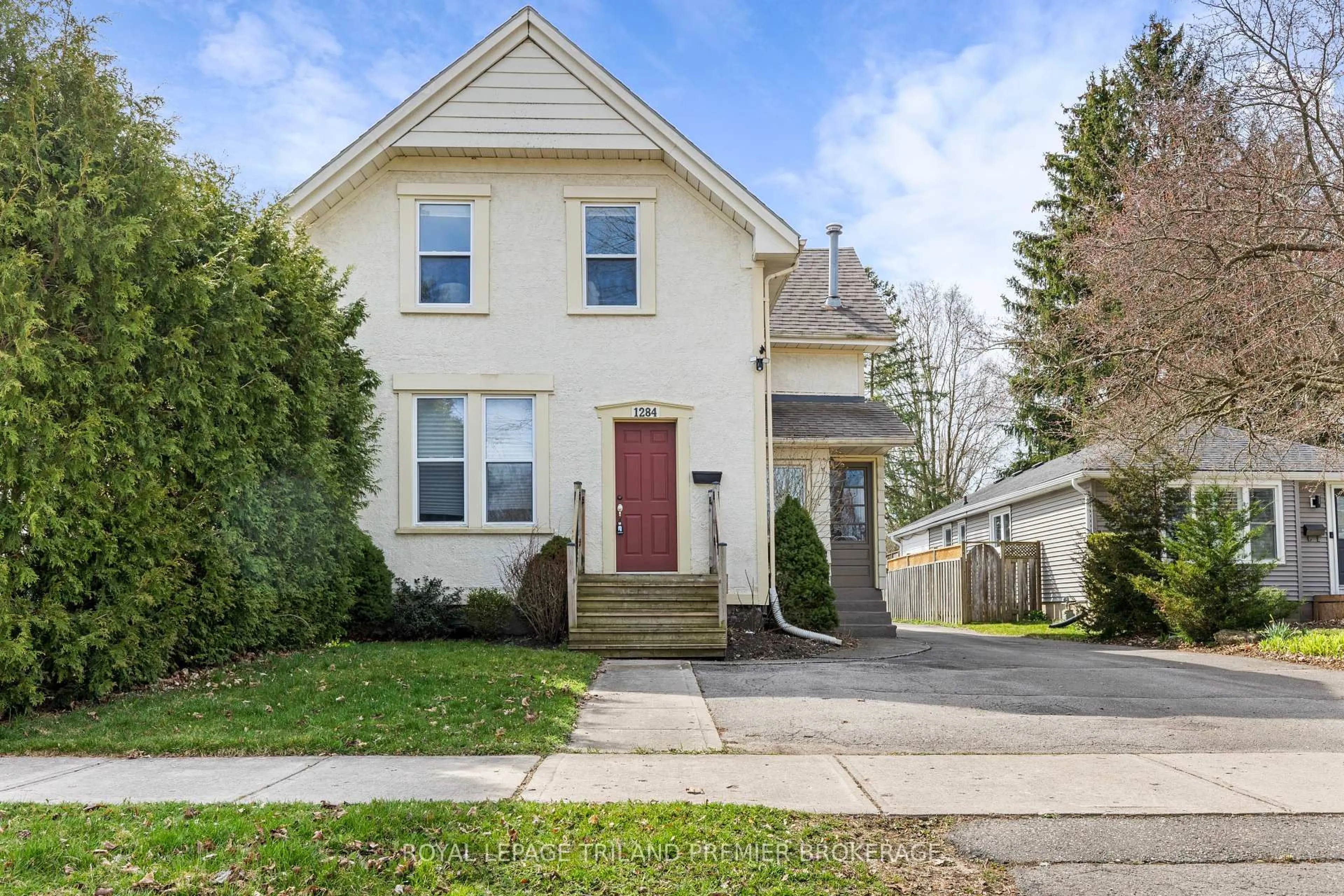 Home with brick exterior material, street for 1284 Springbank Ave, London South Ontario N6K 1Z8