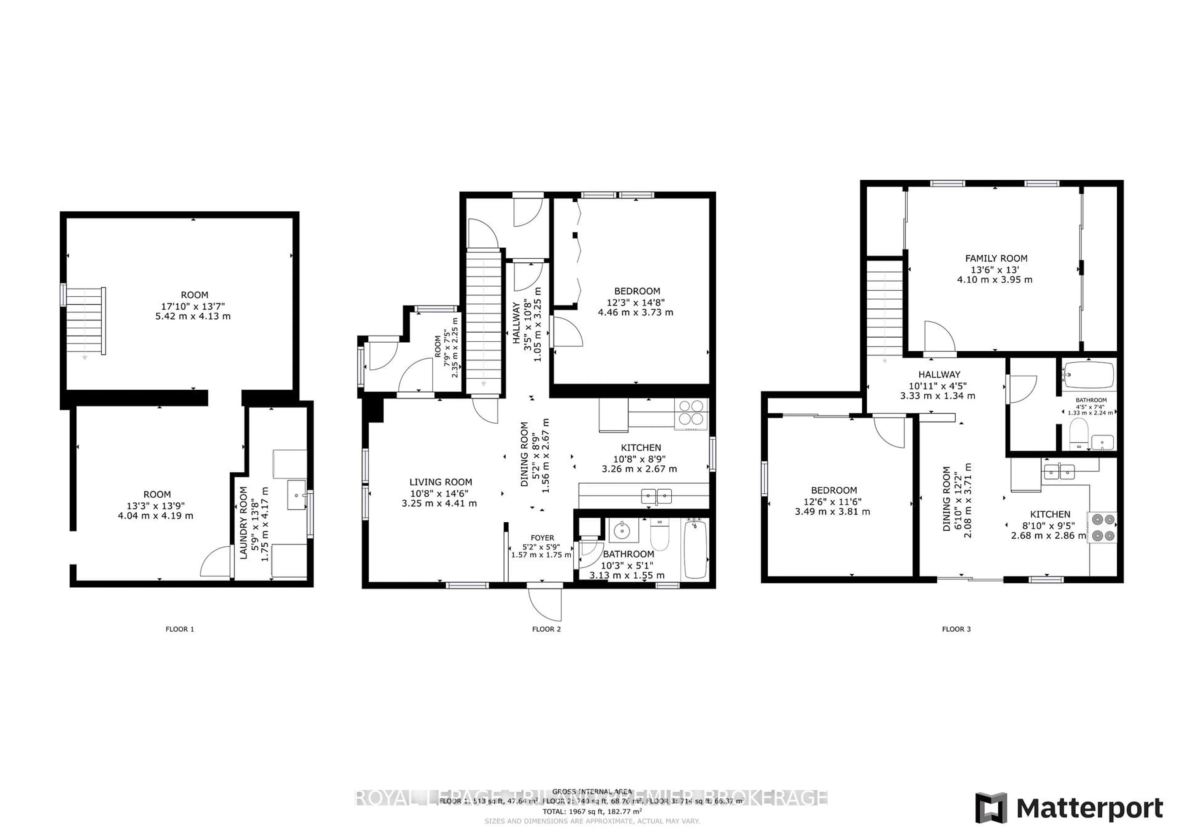 Floor plan for 1284 Springbank Ave, London South Ontario N6K 1Z8