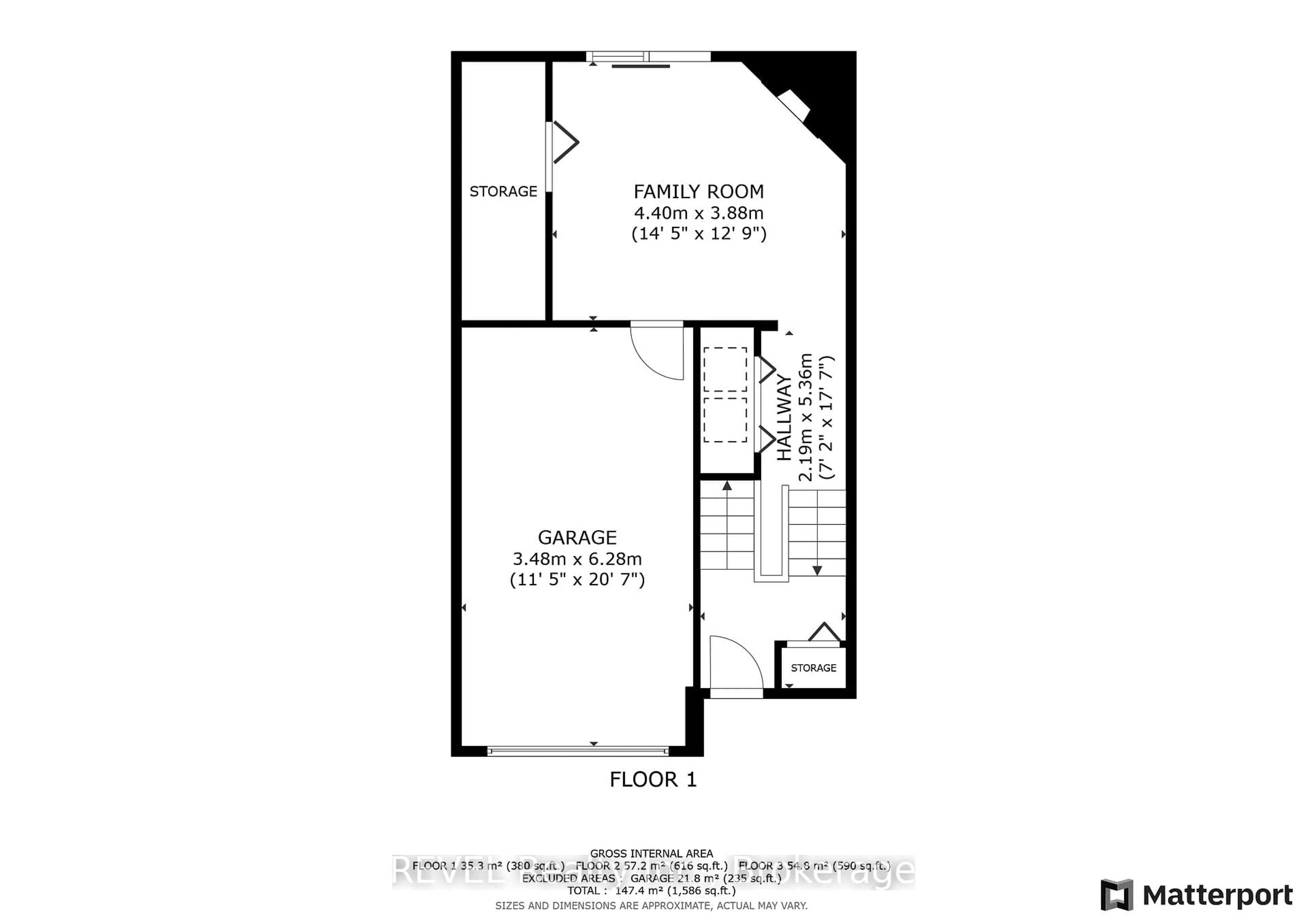 Floor plan for 178 Scott St #19, St. Catharines Ontario L2N 6Y5