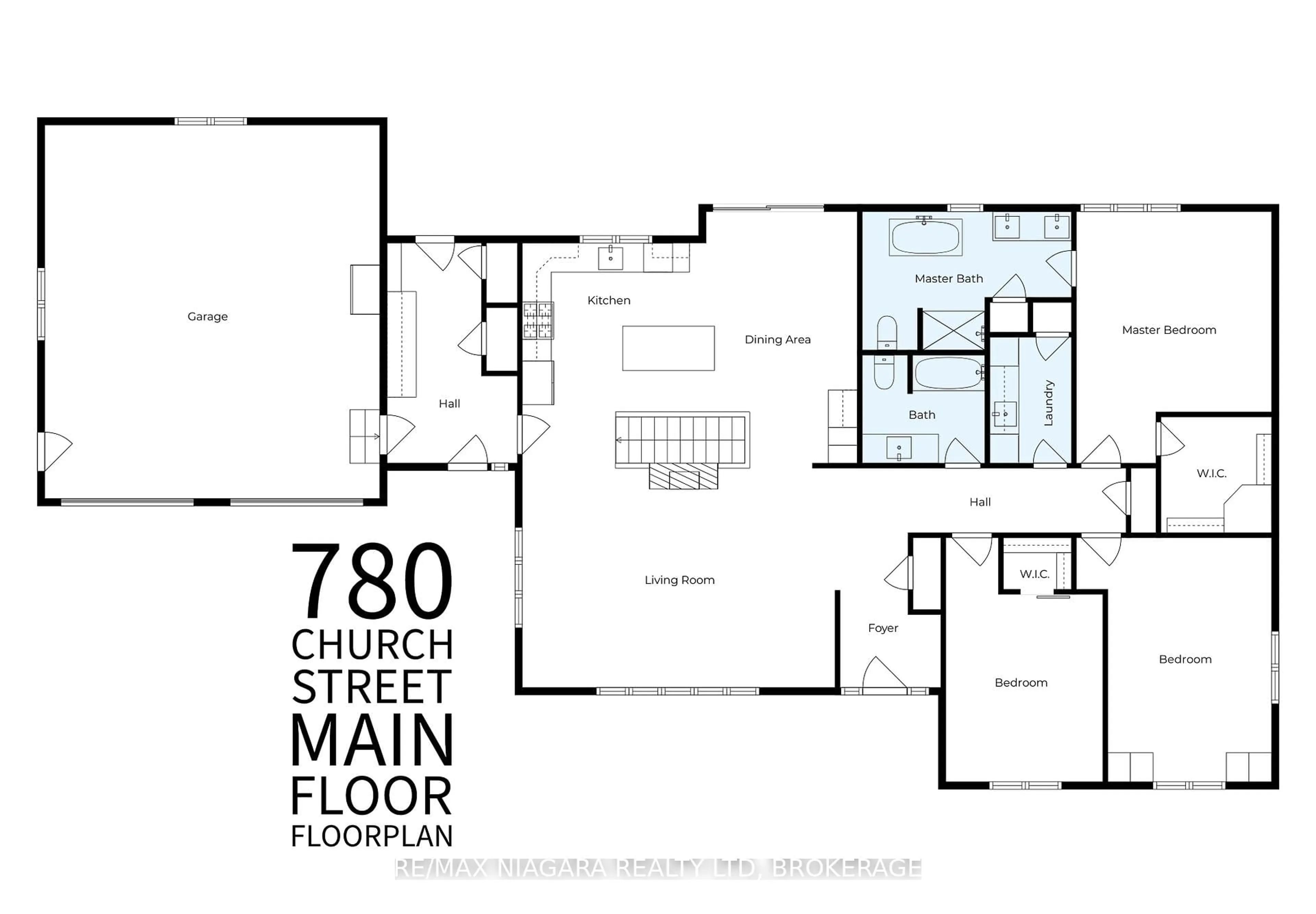 Floor plan for 780 Church St, Pelham Ontario L0S 1C0