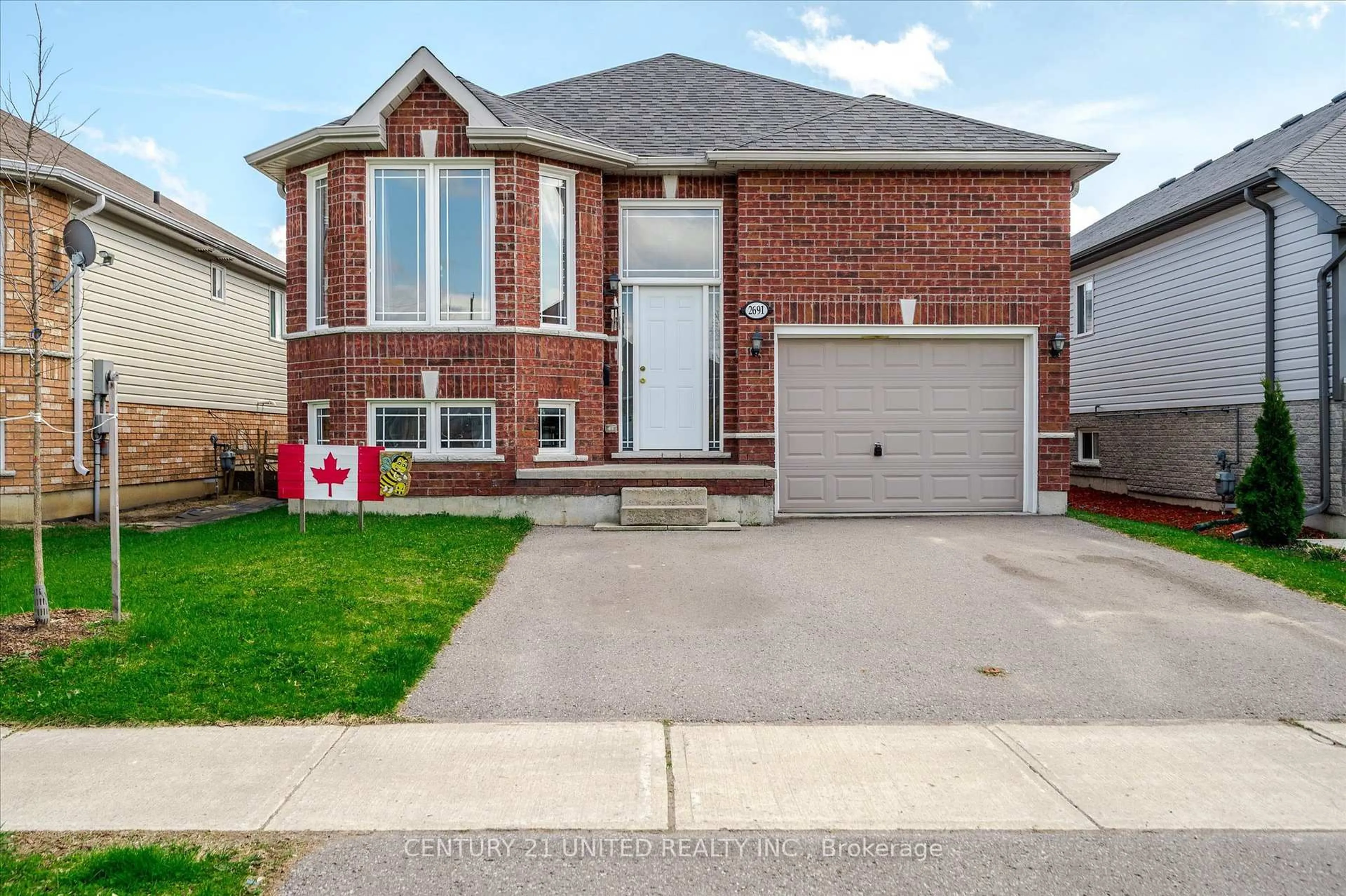Home with brick exterior material, street for 2691 Foxmeadow Rd, Peterborough East Ontario K9L 0A8