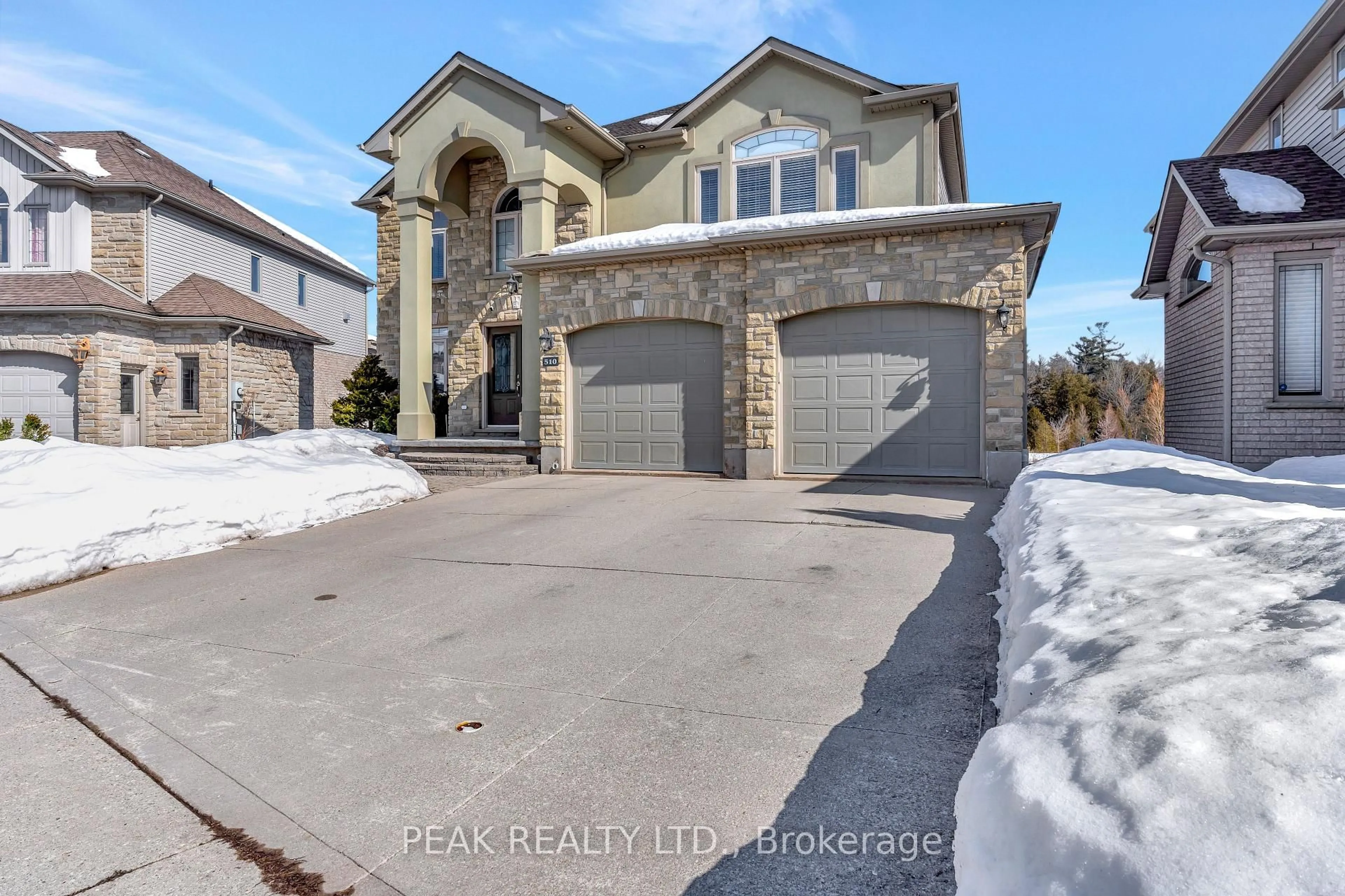 Home with brick exterior material, street for 510 Forest Gate Cres, Waterloo Ontario N2V 2X2