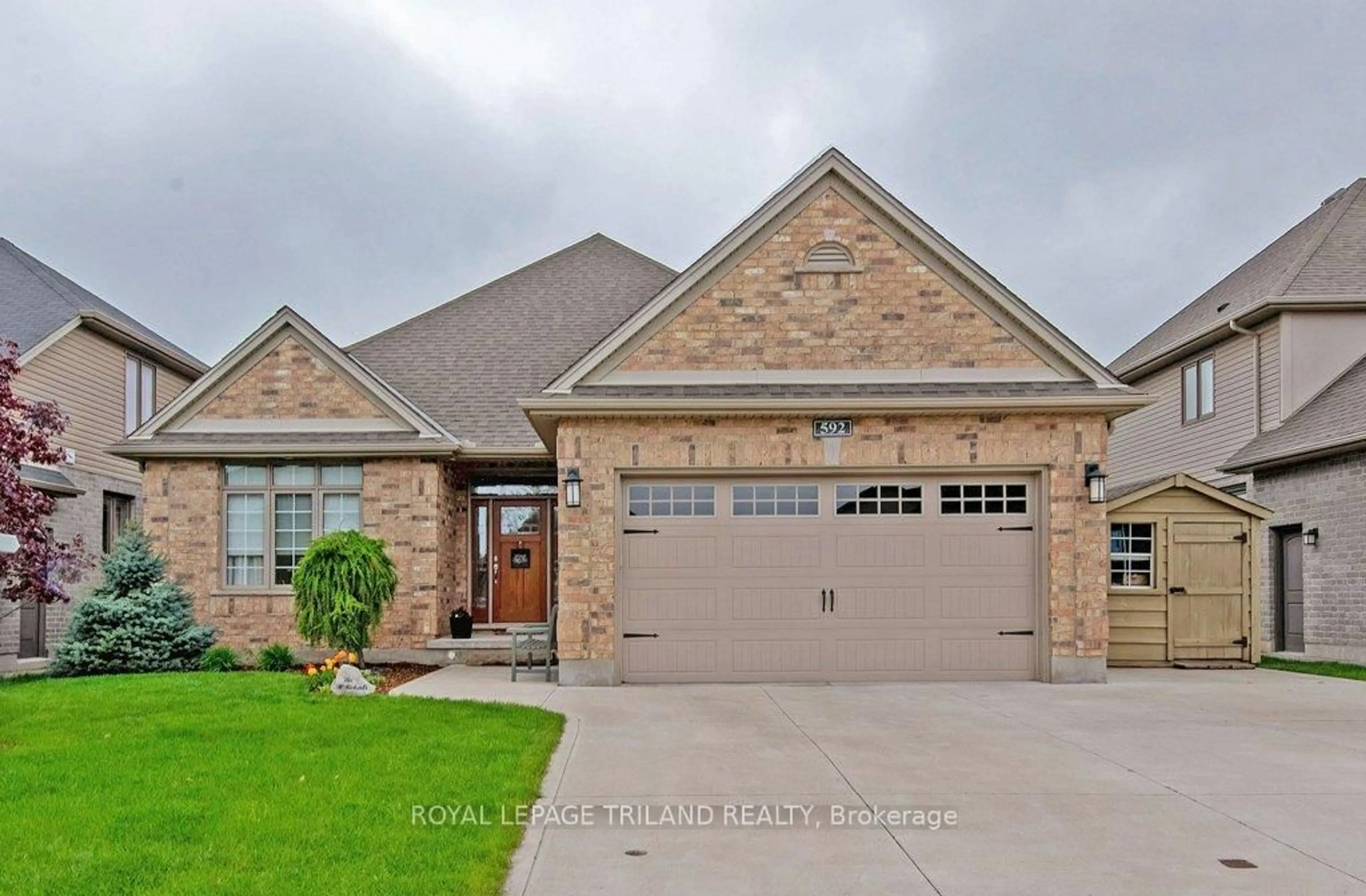 Home with brick exterior material, street for 592 ECLIPSE Walk, London North Ontario N5X 0J9