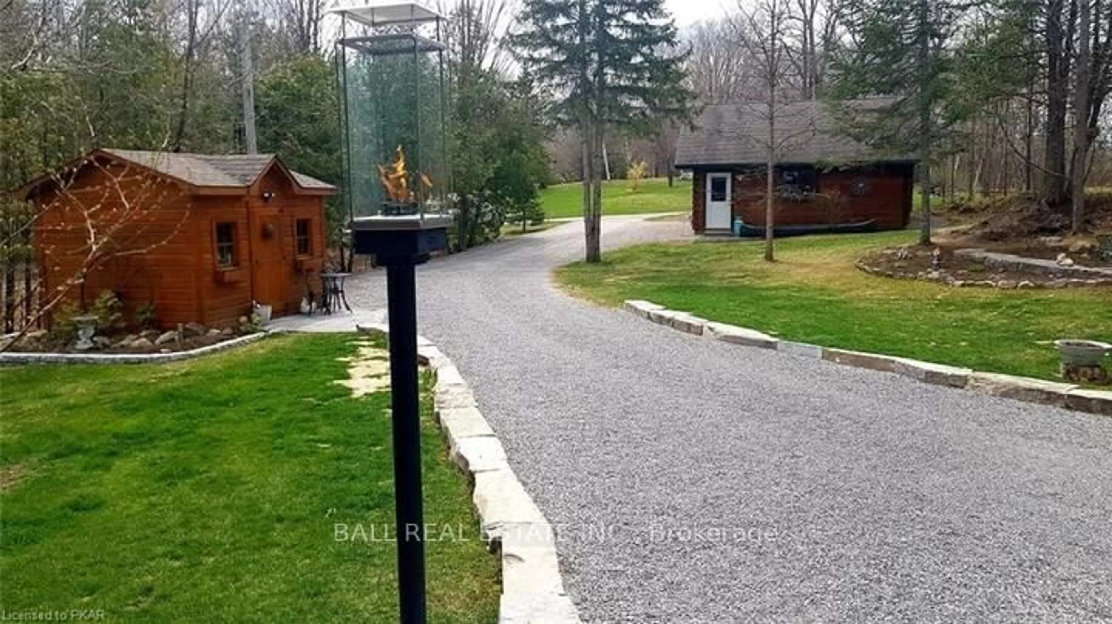 Patio, street for 2 Darvell Lane, Trent Lakes Ontario K0L 1J0