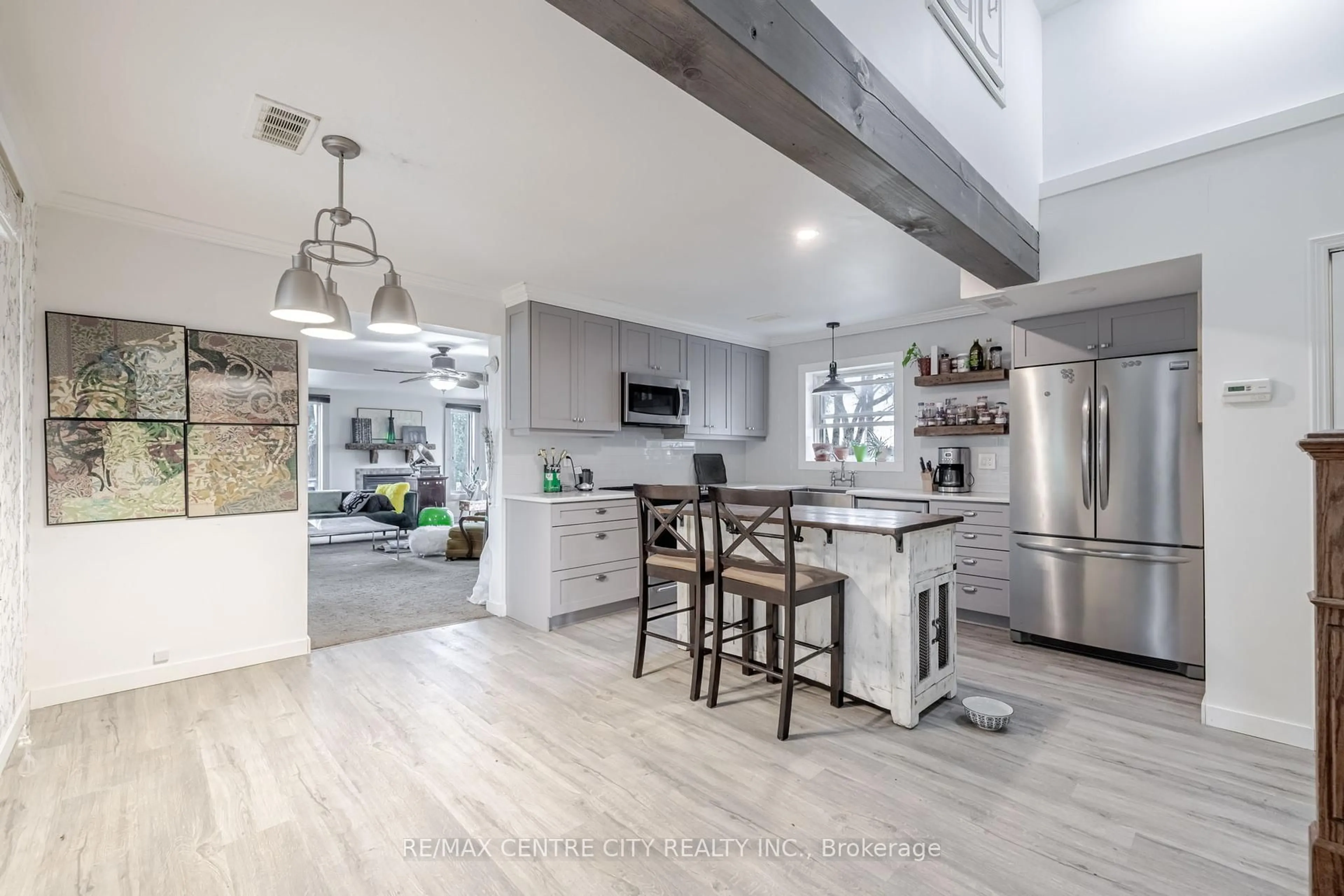 Open concept kitchen, unknown for 7641 Lakeshore Rd, Lambton Shores Ontario N0N 1J0