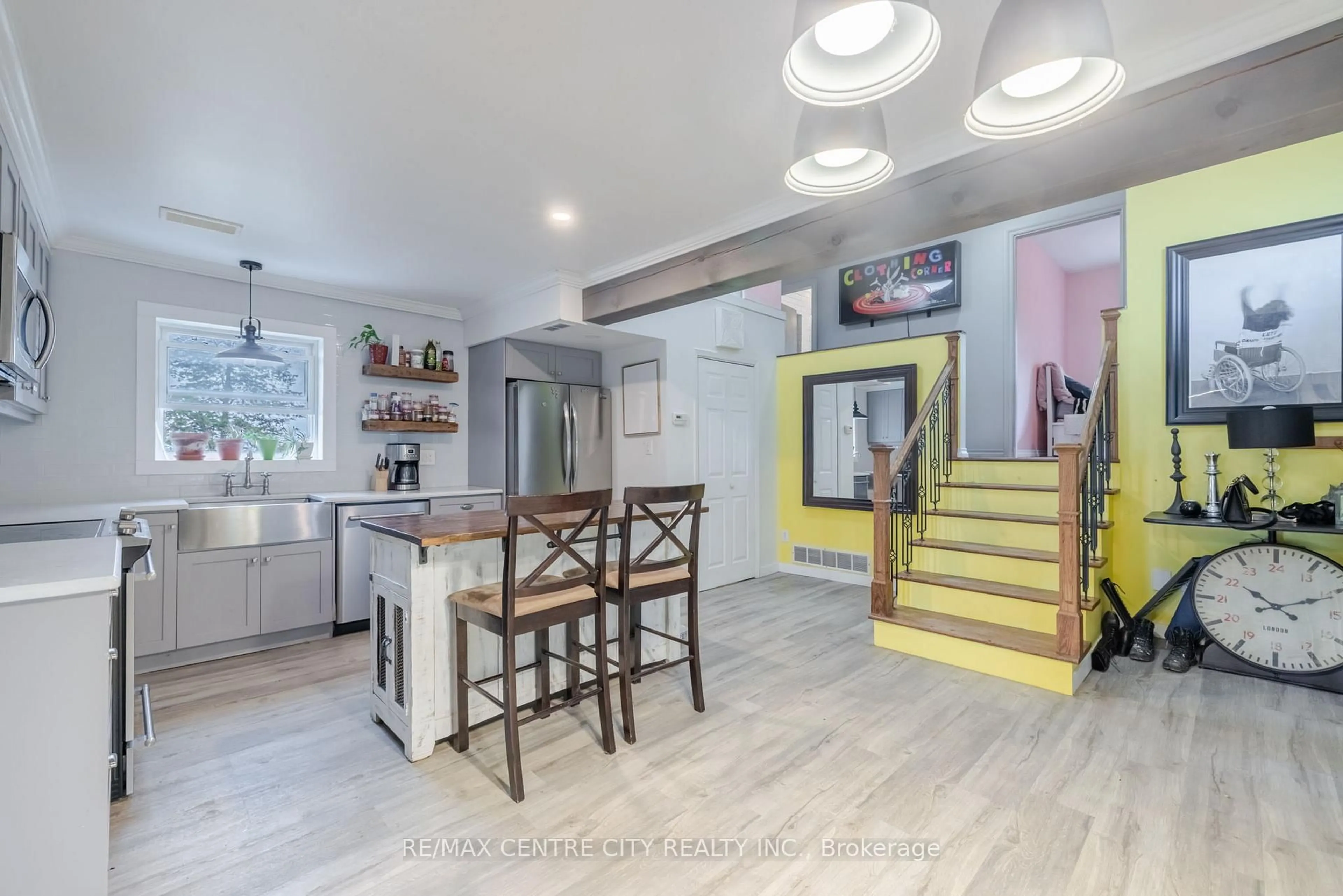 Open concept kitchen, unknown for 7641 Lakeshore Rd, Lambton Shores Ontario N0N 1J0
