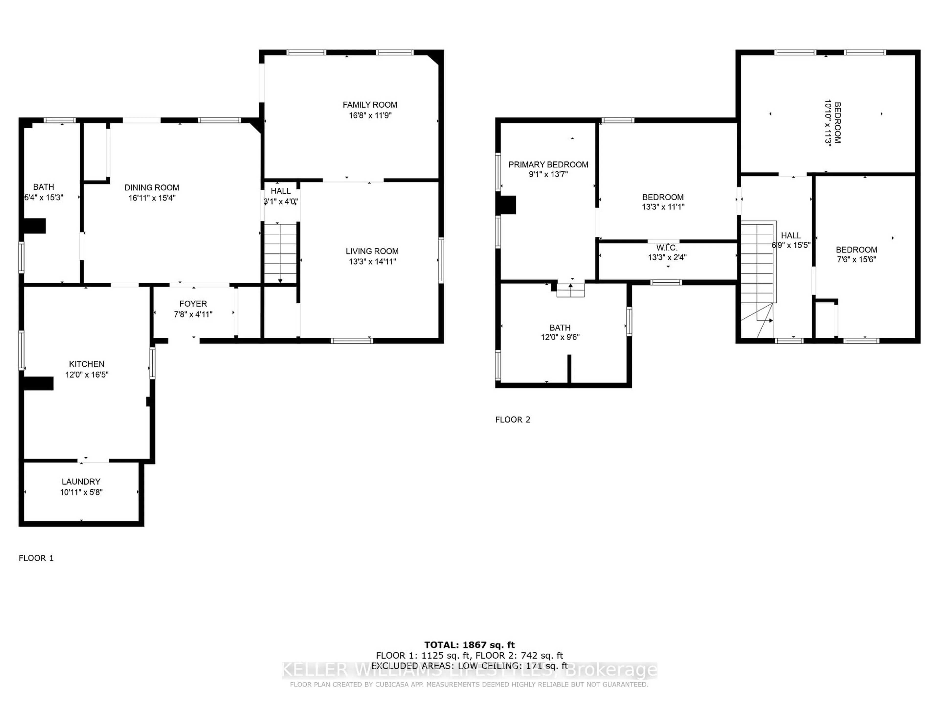 Floor plan for 183 Victoria St, Southwest Middlesex Ontario N0L 1M0