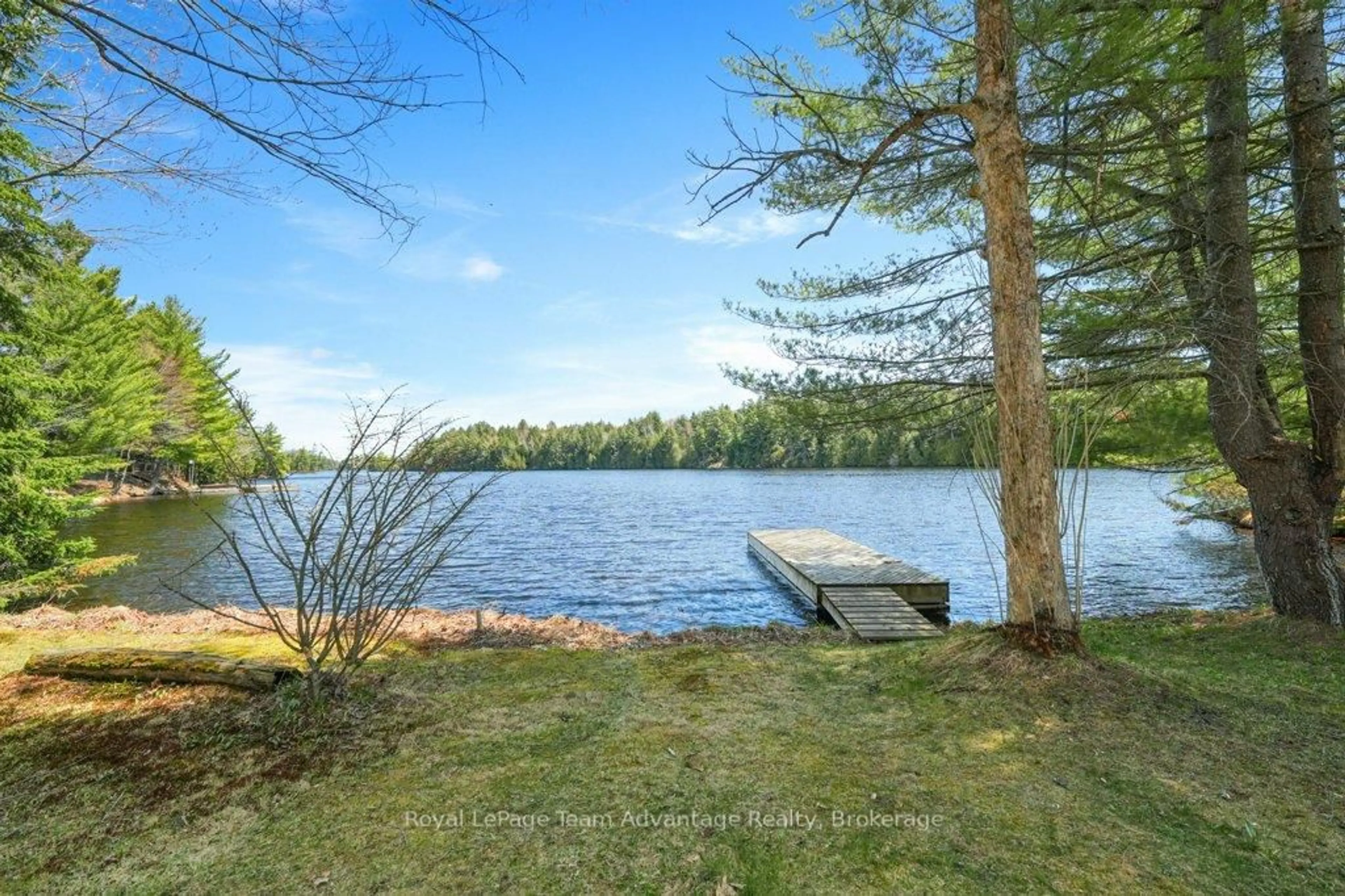 Patio, water/lake/river/ocean view for 11 Birch Lane, McDougall Ontario P2A 2W7