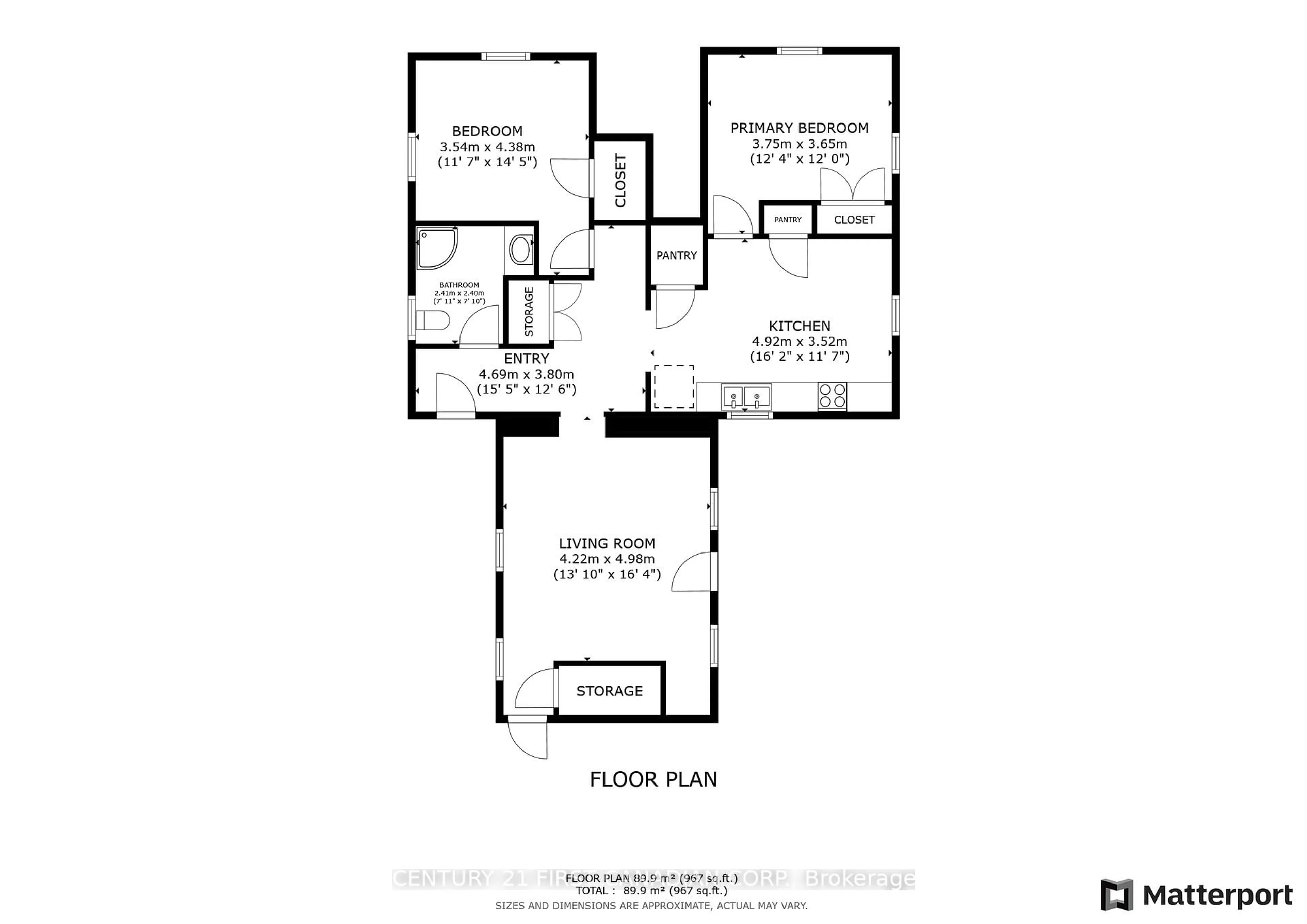 Floor plan for 131 Francis St, Lucan Biddulph Ontario N0M 2J0