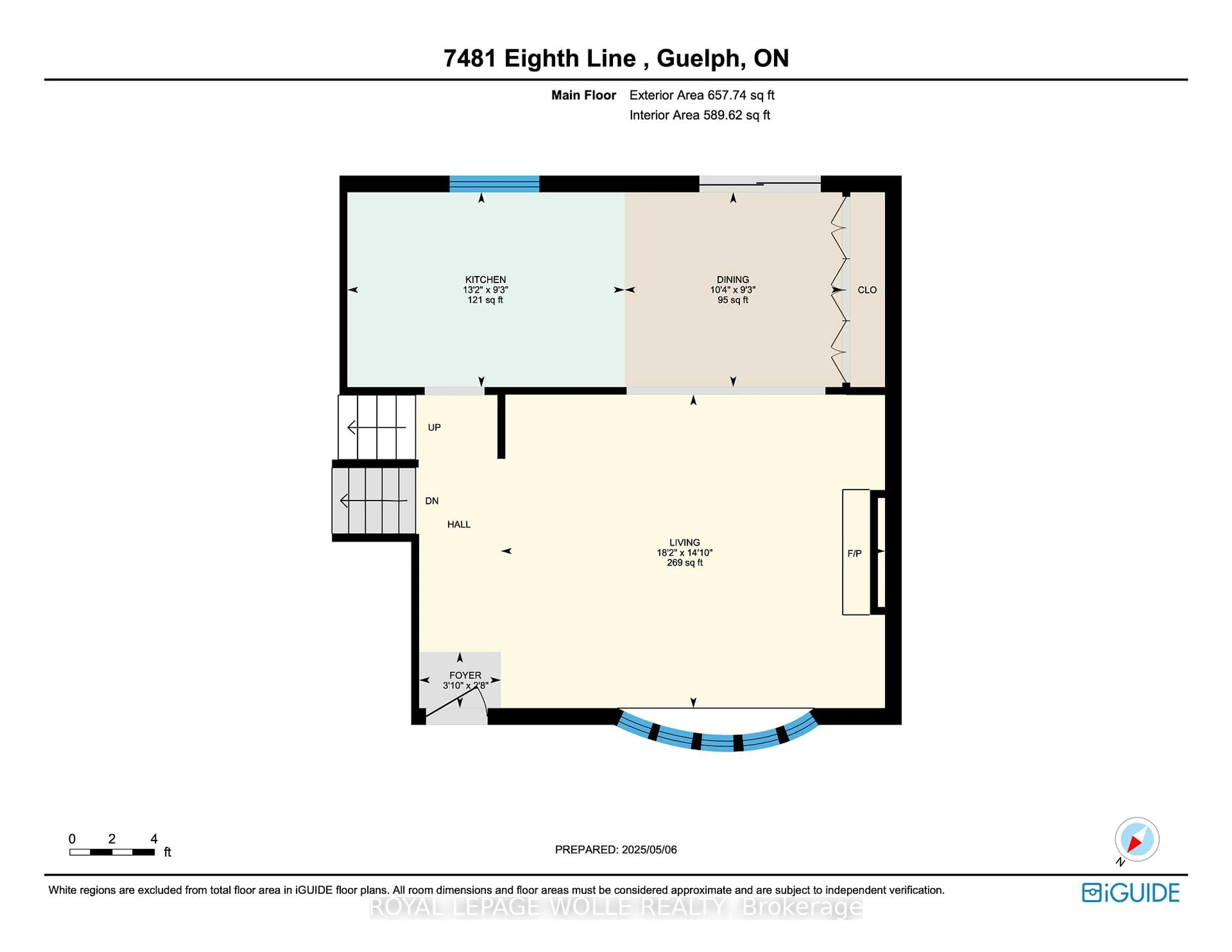 Floor plan for 7481 Eighth Line, Guelph/Eramosa Ontario N1H 6J2
