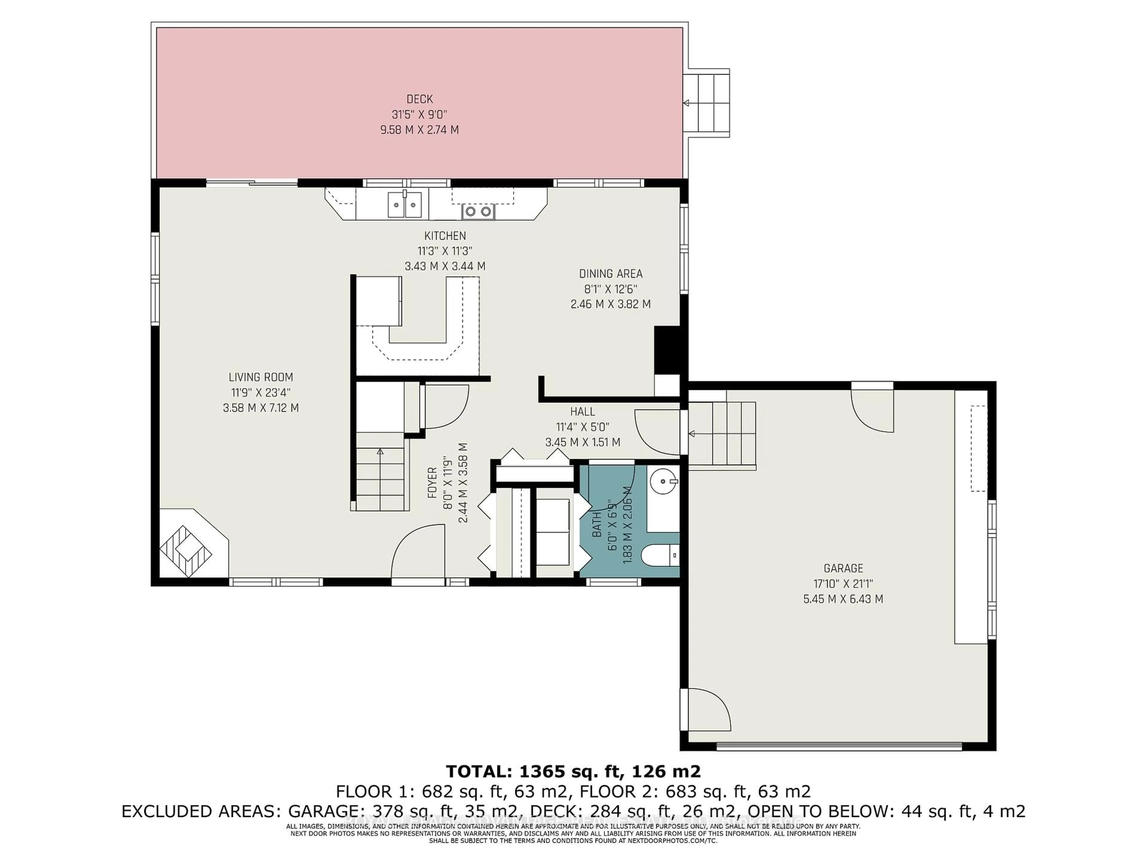 Floor plan for 1211 #11 NARROWS LOCK Rd, Rideau Lakes Ontario K0G 1V0