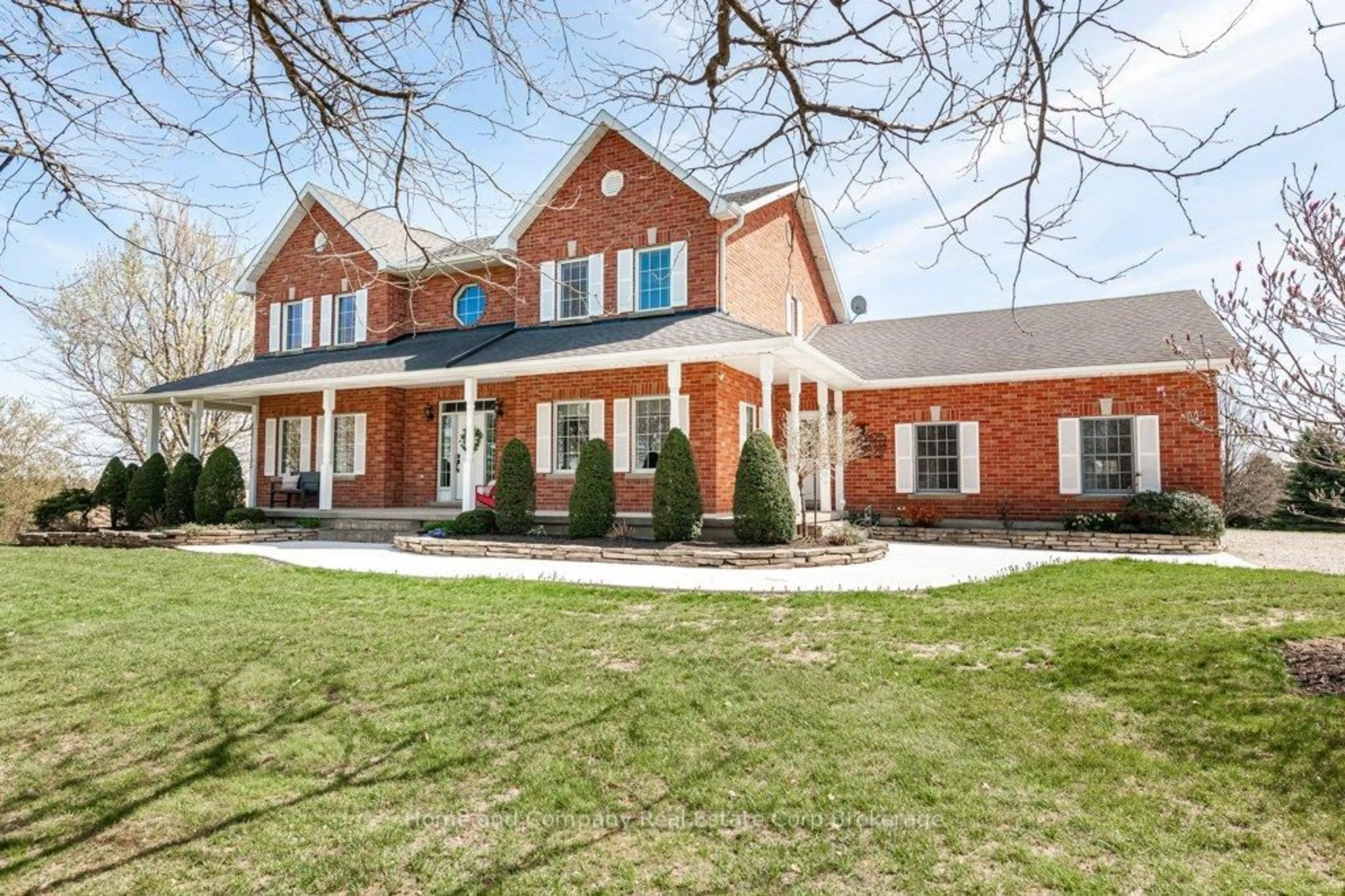 Home with brick exterior material, street for 4609 Road 164 N/A, West Perth Ontario N0K 1N0