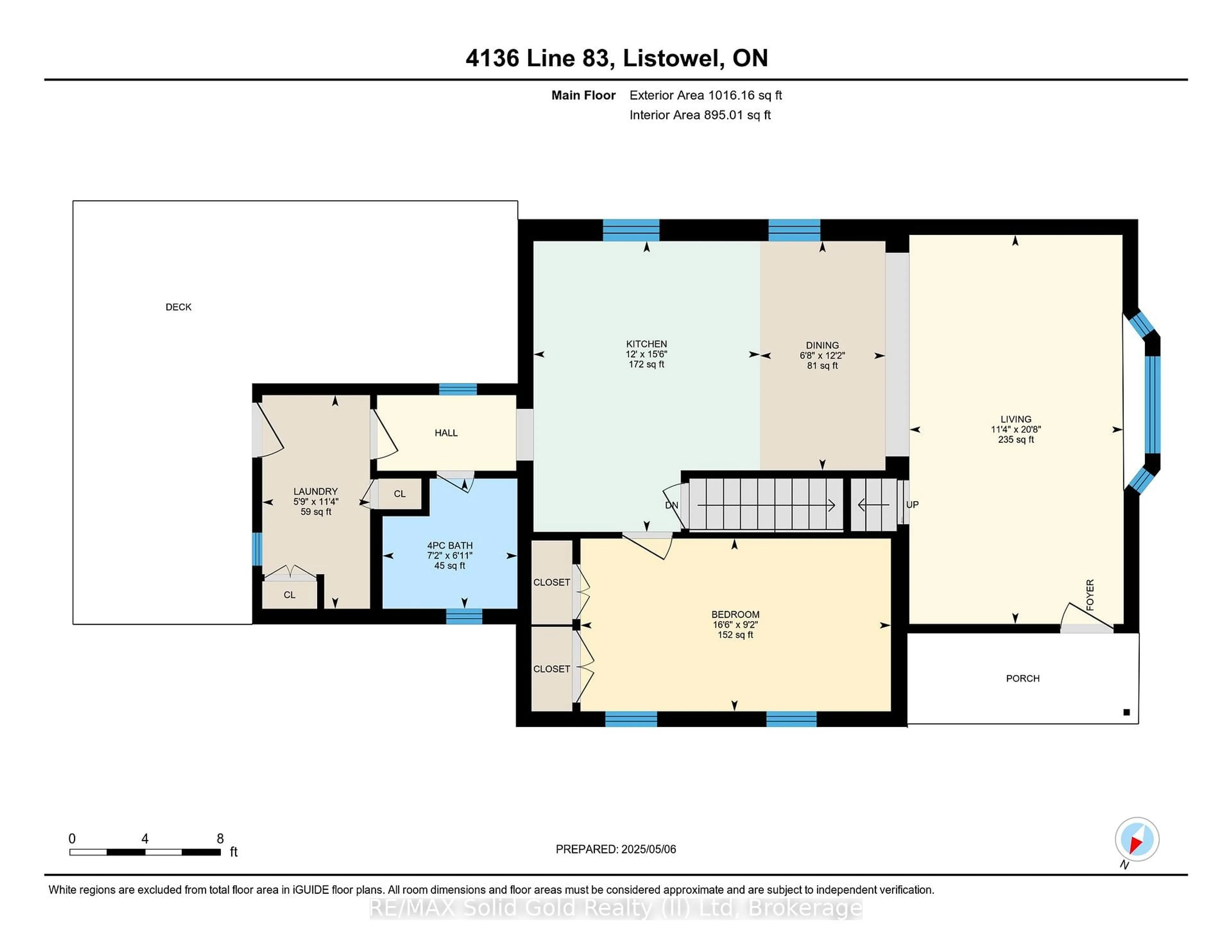 Floor plan for 4136 83 Line, Perth East Ontario N4W 3G9