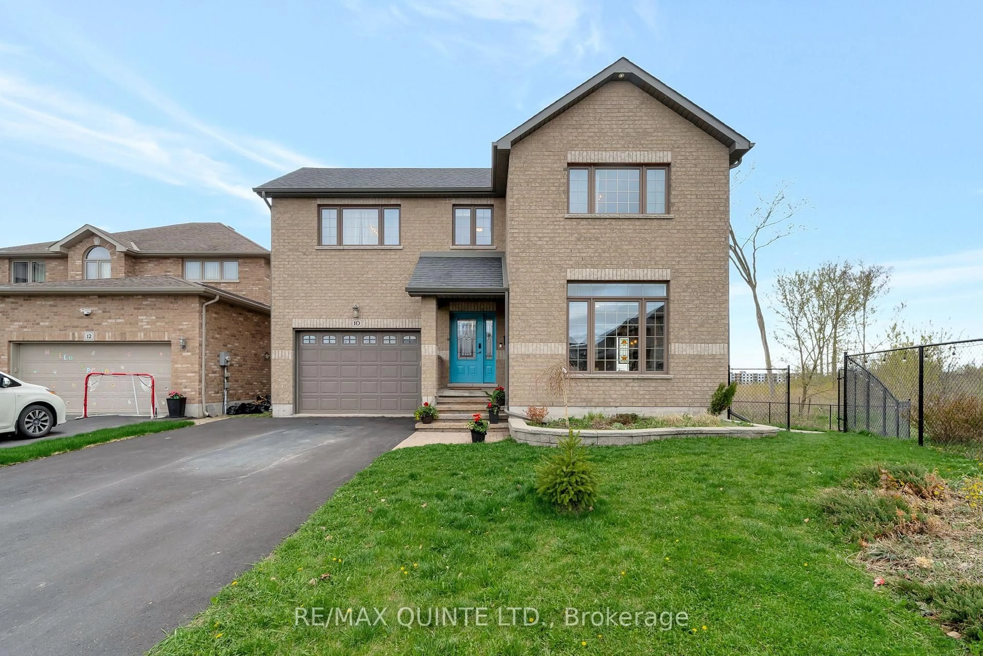 Home with brick exterior material, street for 10 Meagher Pl, Belleville Ontario K8P 0C1