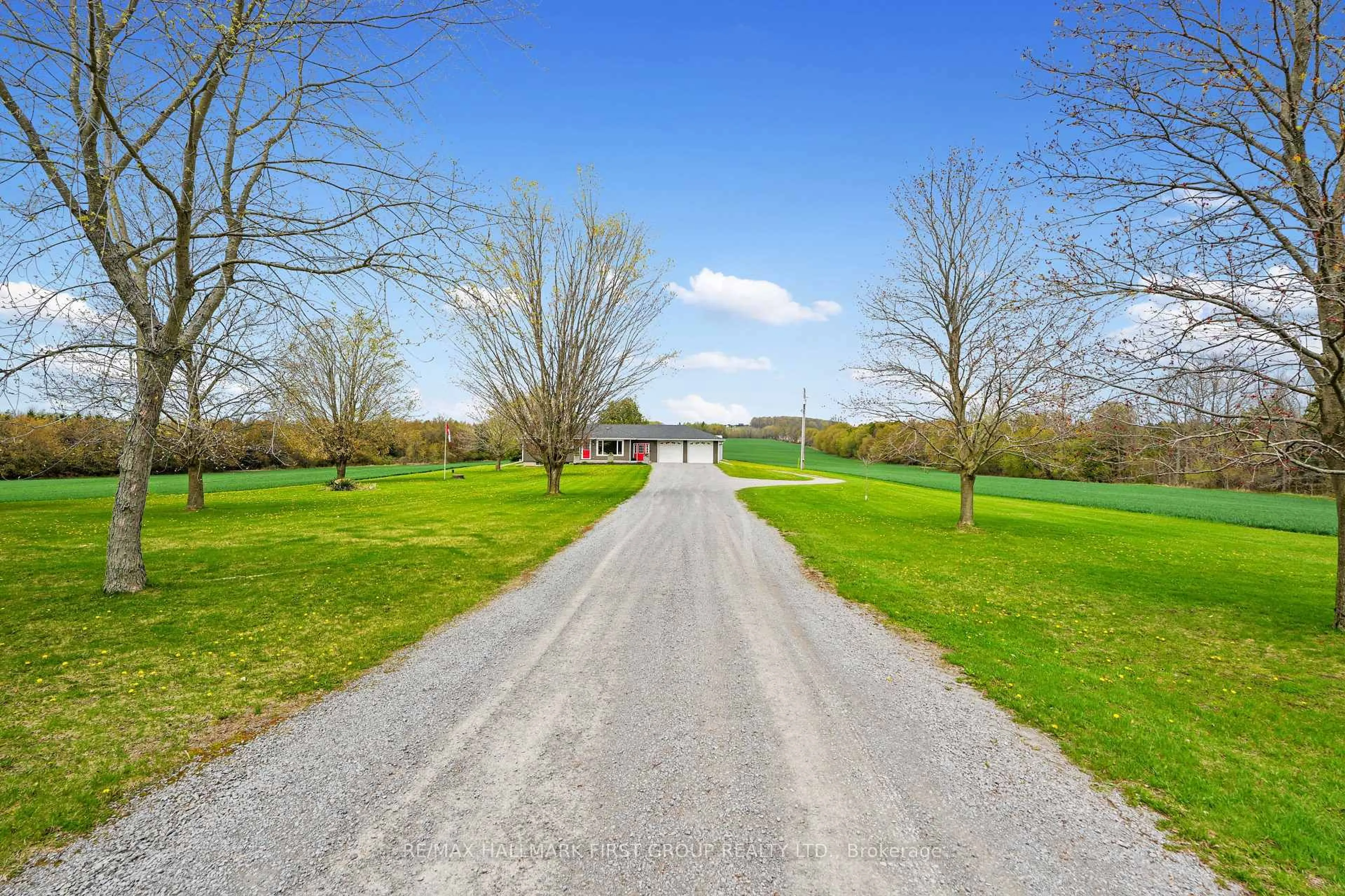 A pic from outside/outdoor area/front of a property/back of a property/a pic from drone, street for 2350 7th Line, Port Hope Ontario L1A 3V5