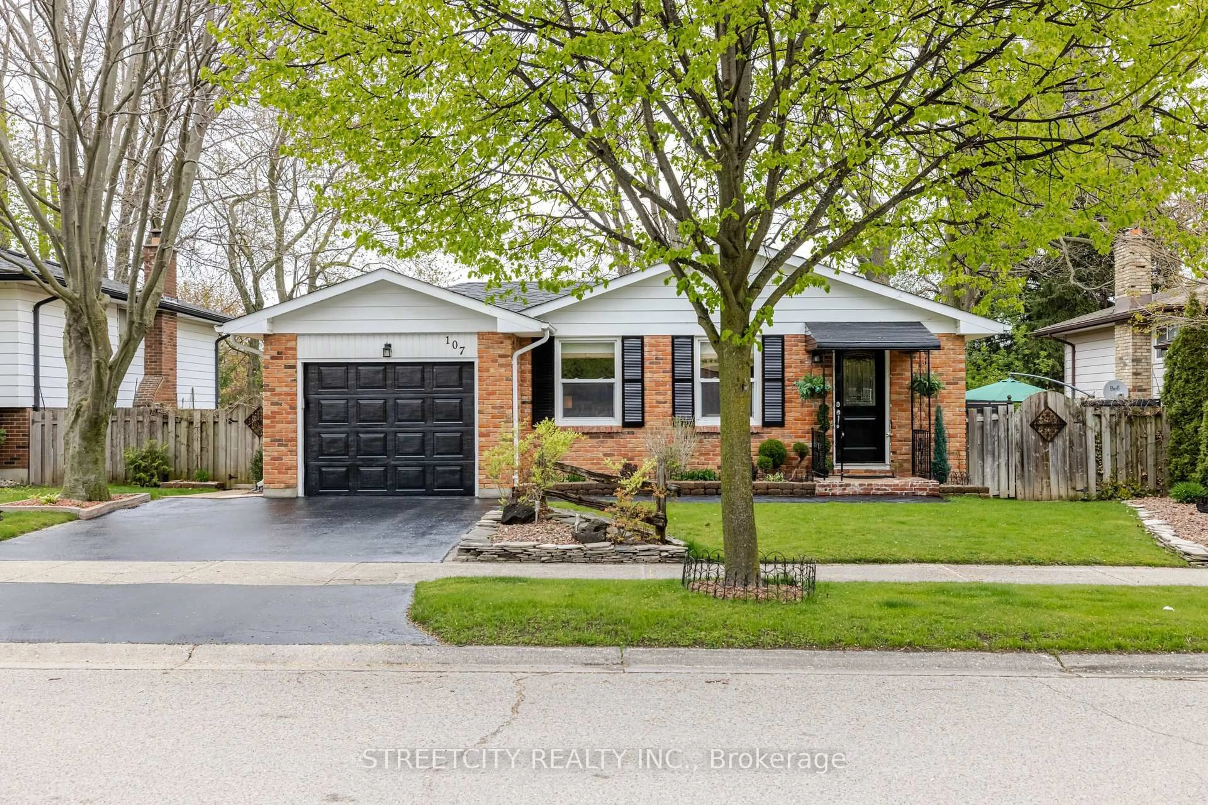 Home with brick exterior material, street for 107 Dearborn Ave, London South Ontario N6K 2H4
