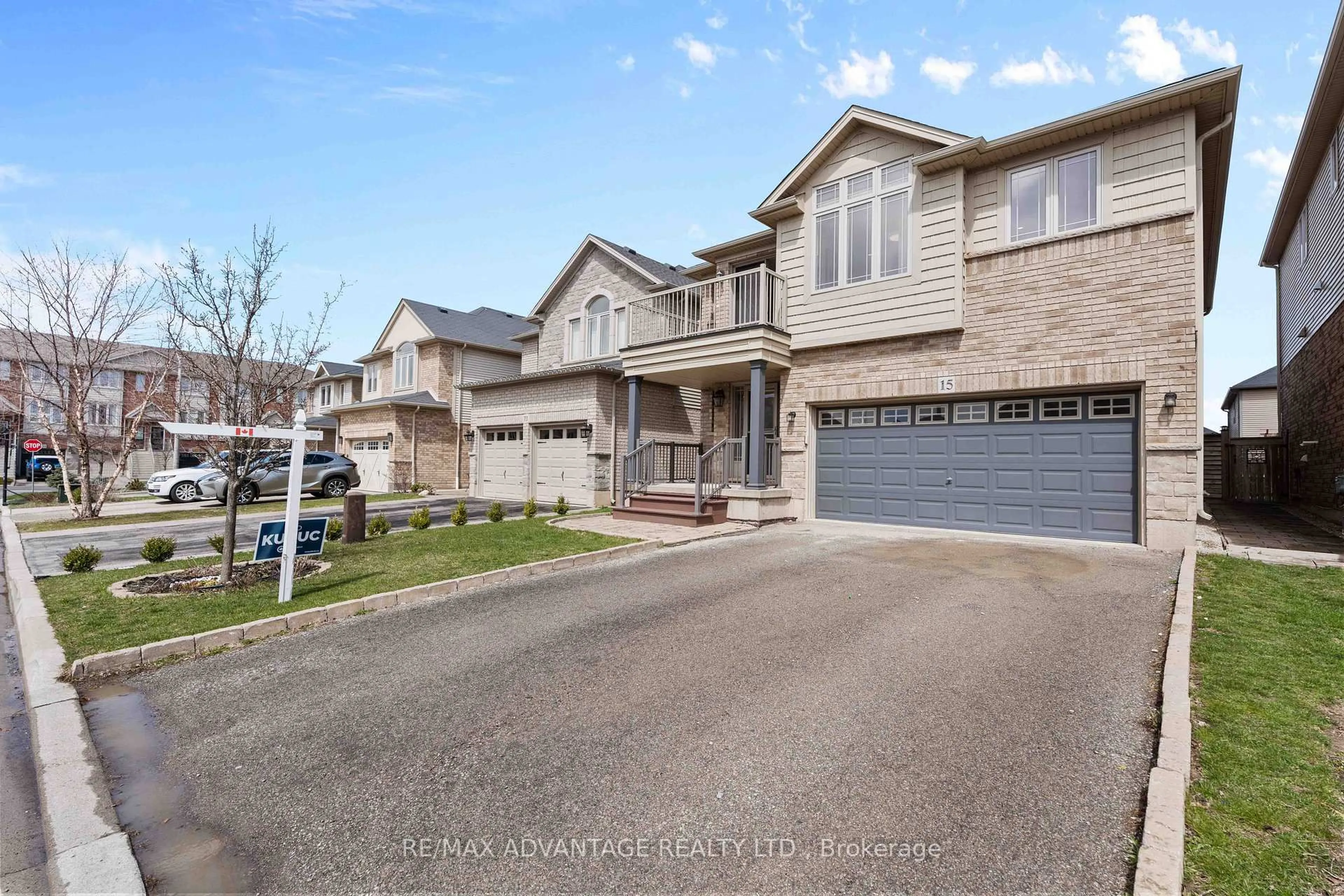 Home with brick exterior material, street for 15 Norbrook Dr, Hamilton Ontario L8E 0G6